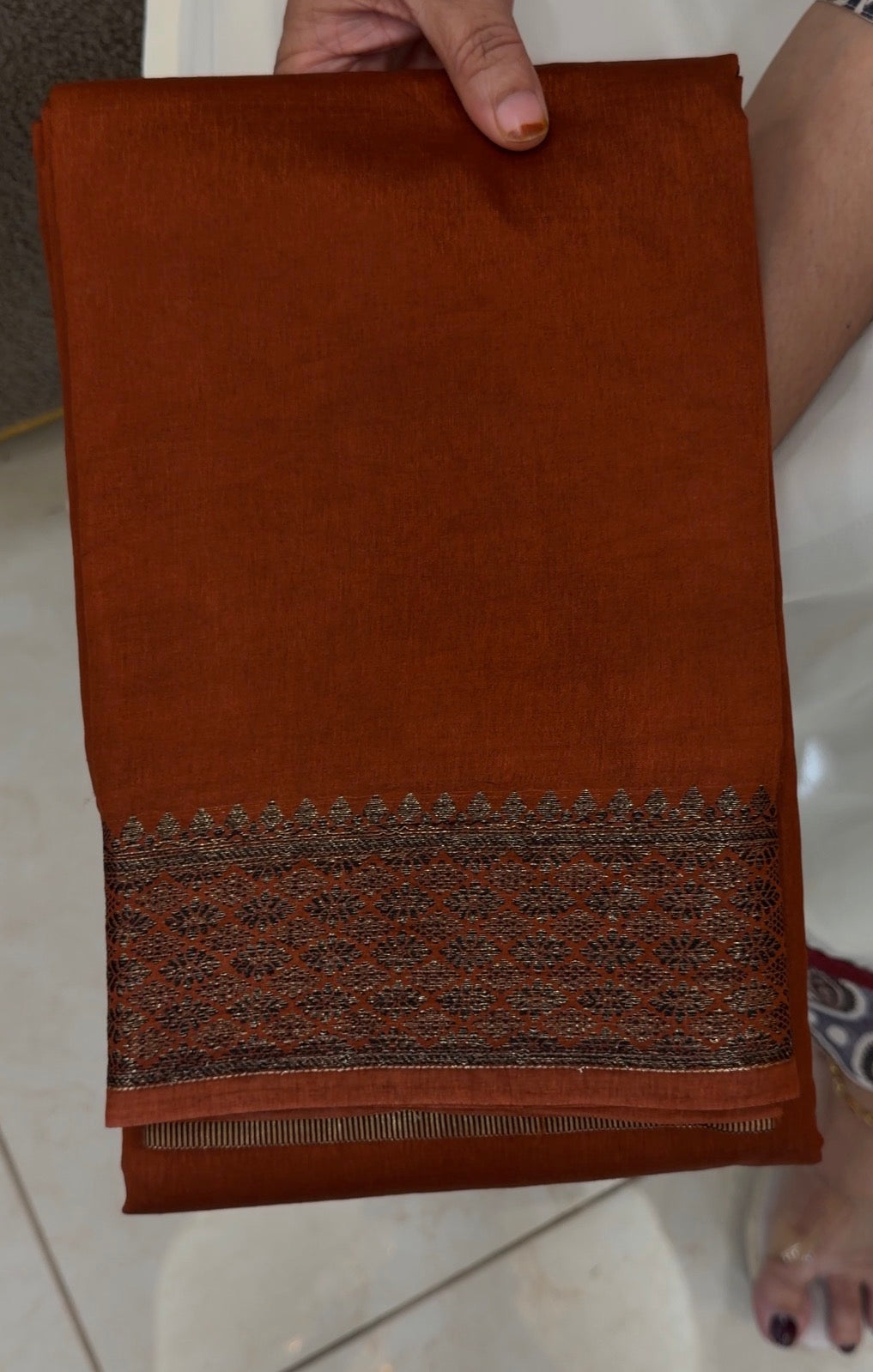 SEMI BANARASI SAREES - IHA 32900
