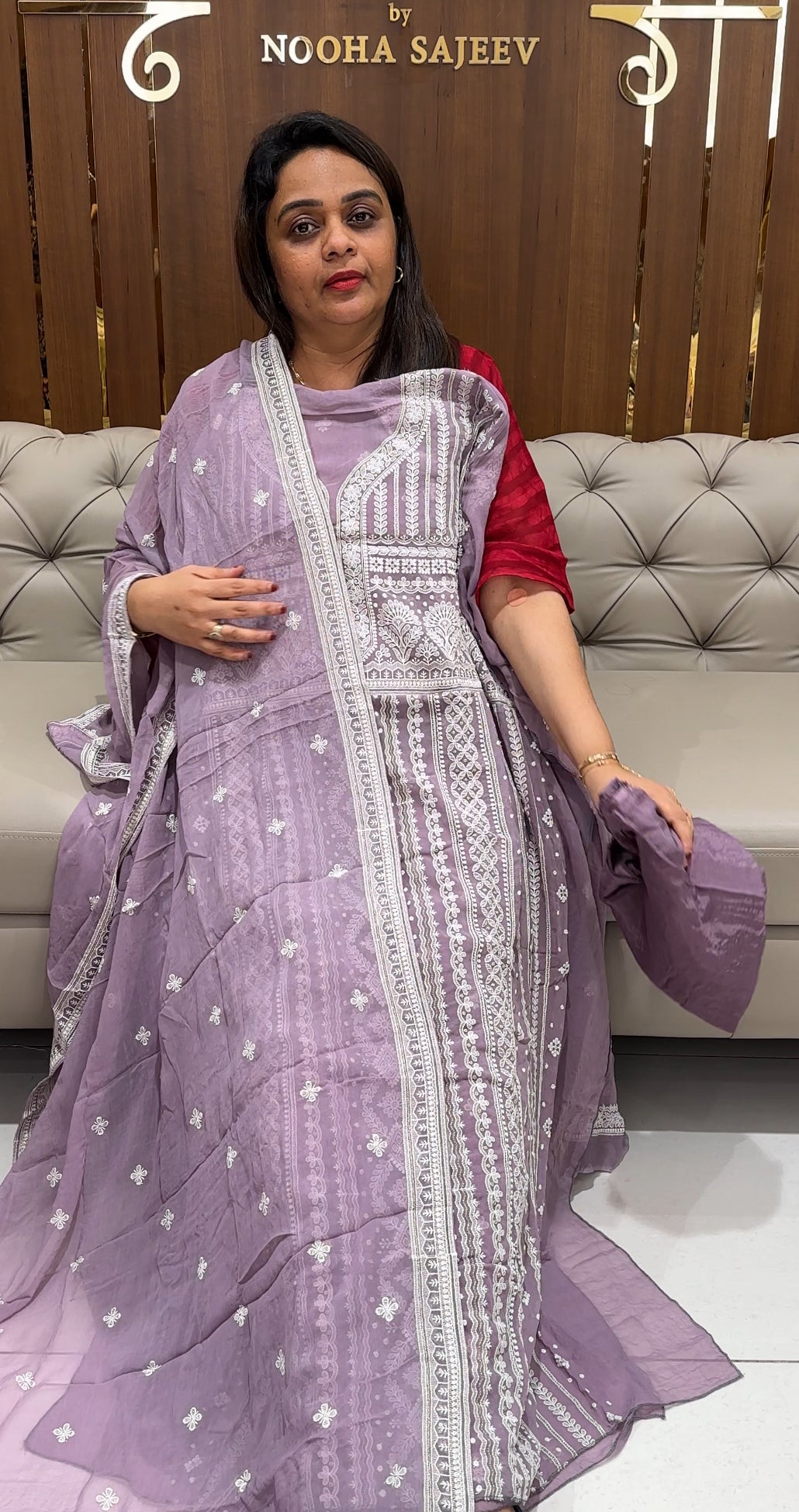 VISCOSE GEORGETTE UNSTITCHED SALWAR SUITS - IHA 24216