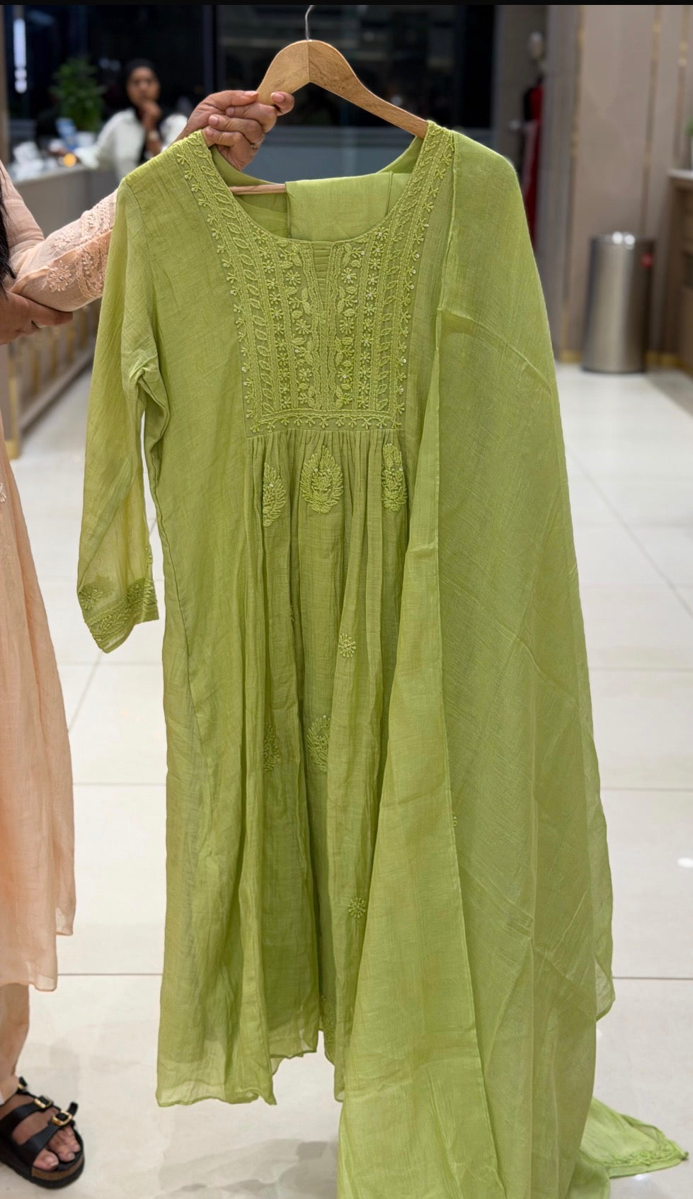 PARTY WEAR TOP,BOTTOM AND DUPATTA - IHA 35423