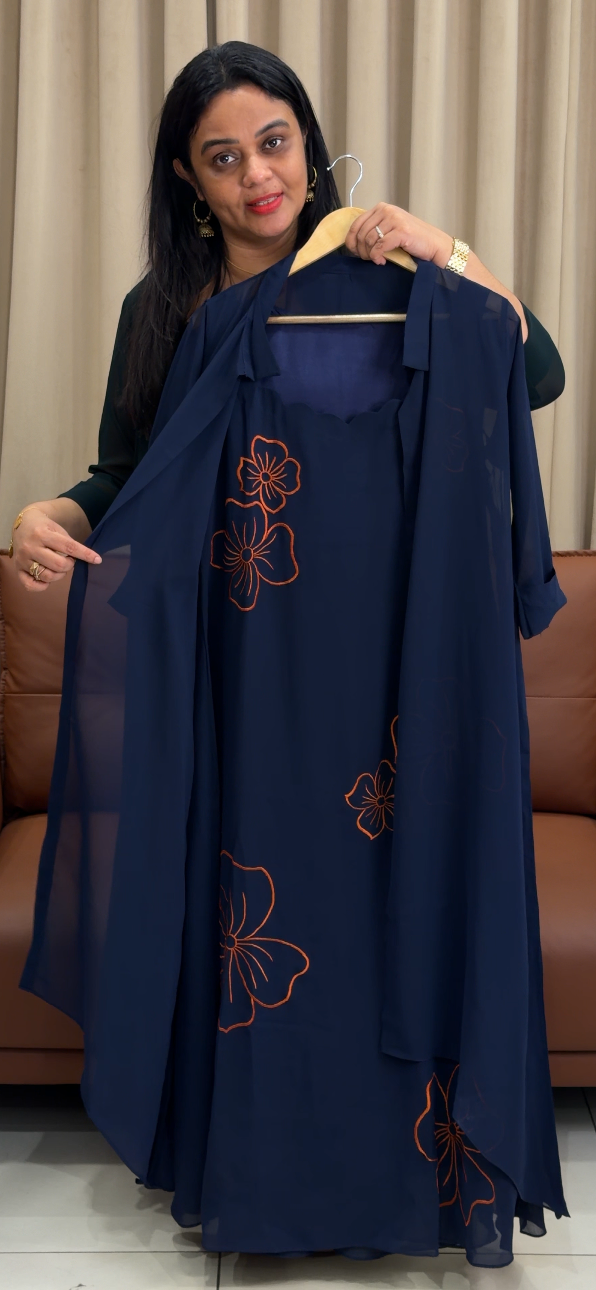 IHA'S IN-HOUSE ALINE TOP AND JACKET - IHA 35752