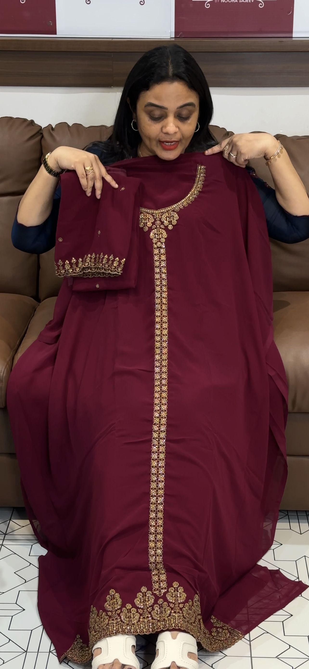UNSTITCHED SALWAR SUITS - IHA 32880