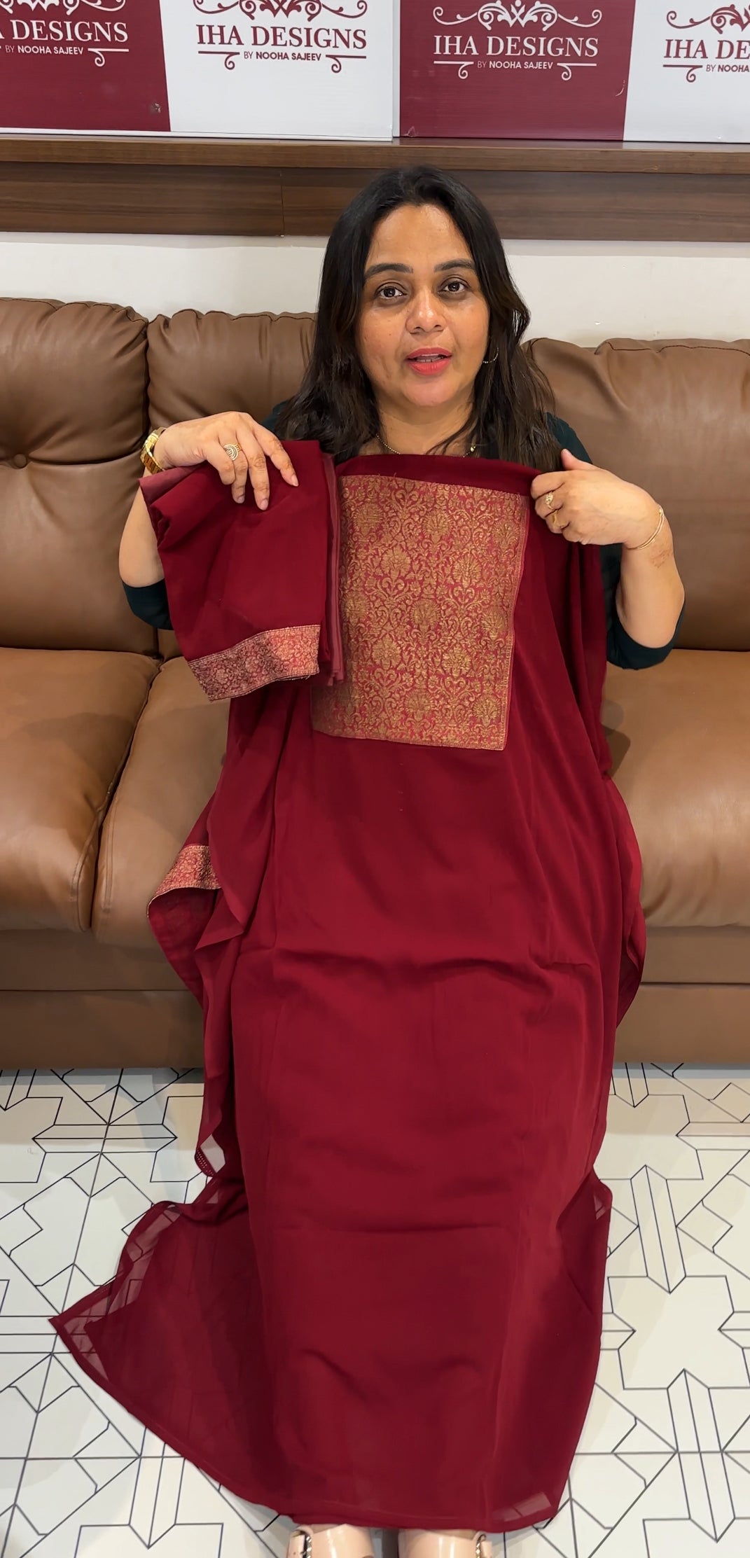 BANARASI UNSTITCHED SALWAR SUITS - IHA 27654