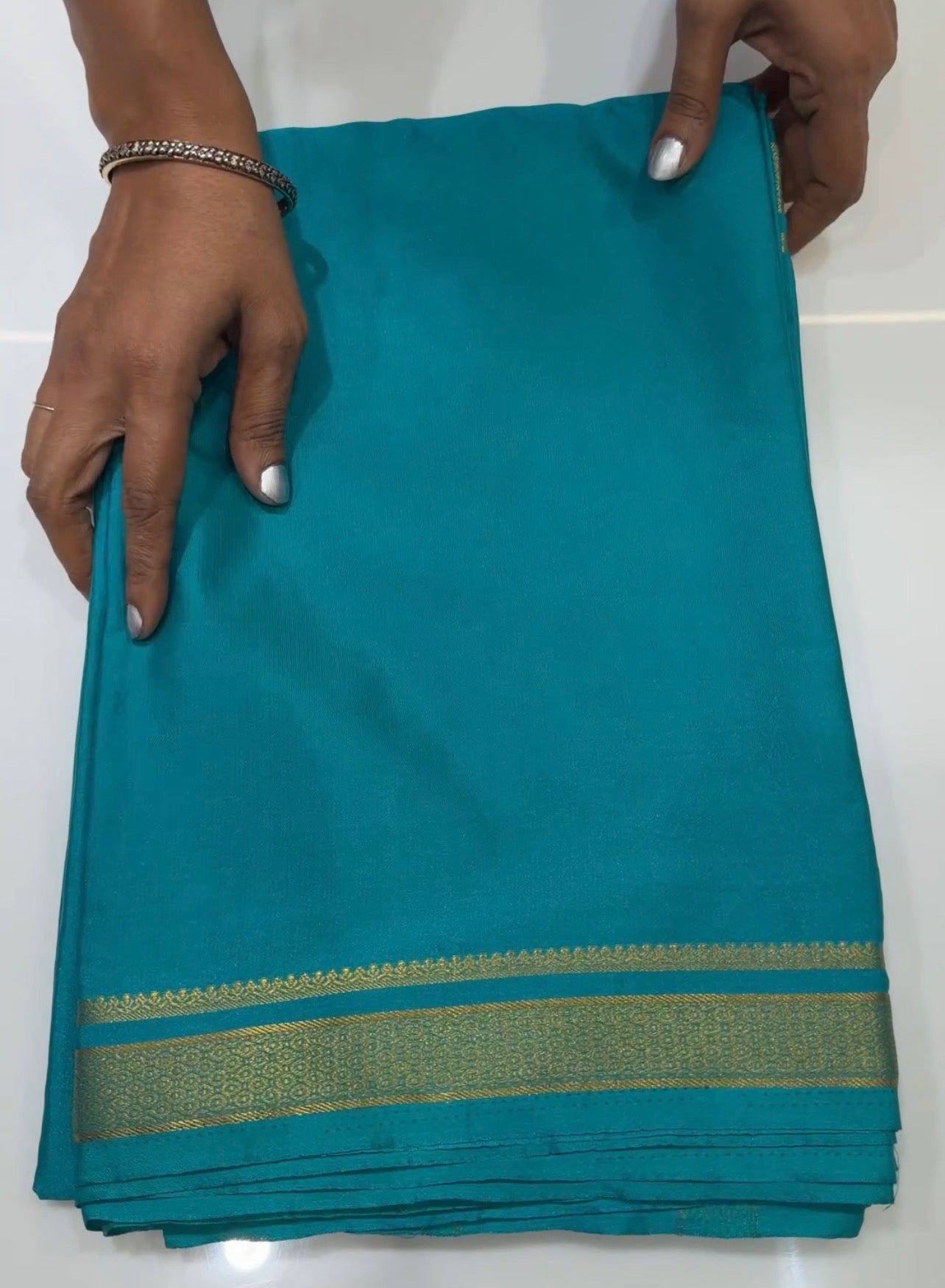 SEMI BANARASI SAREES - IHA 32952