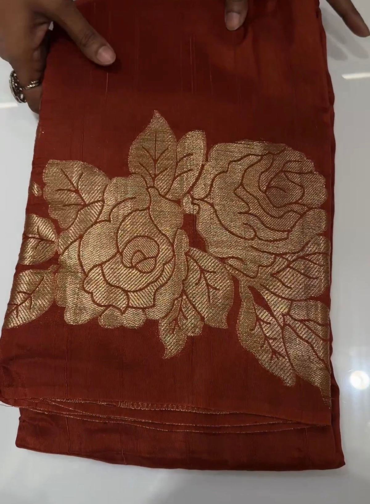 SEMI BANARASI SAREES - IHA 35194
