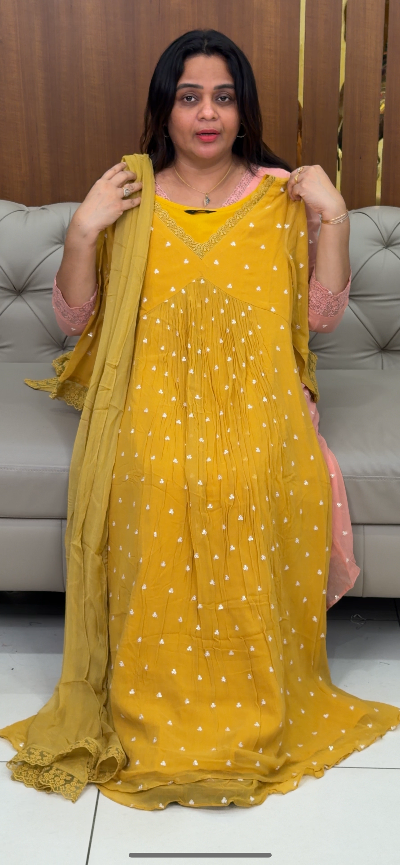 IHA'S IN-HOUSE TOP AND DUPATTA - IHA 29065