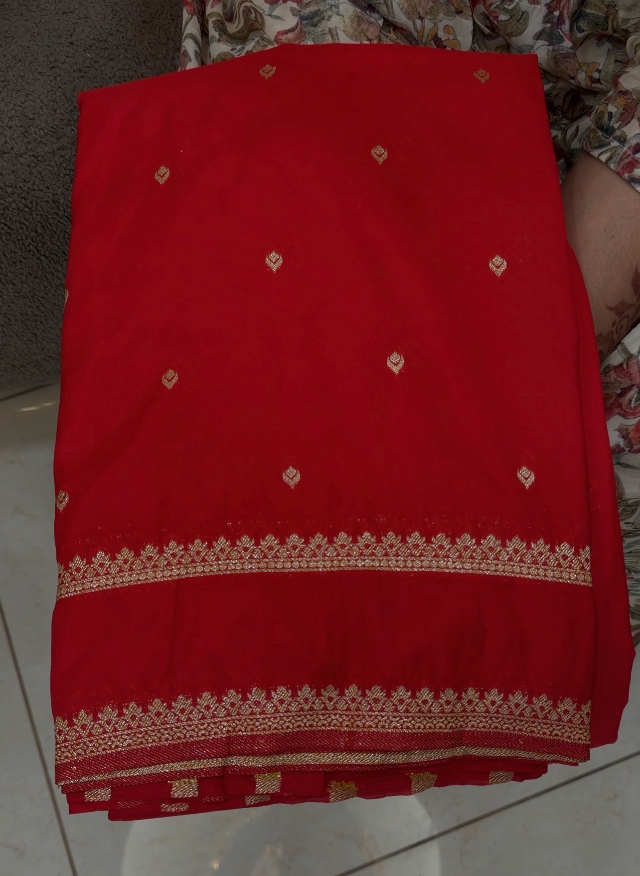 SEMI BANARASI SAREES - IHA 33135