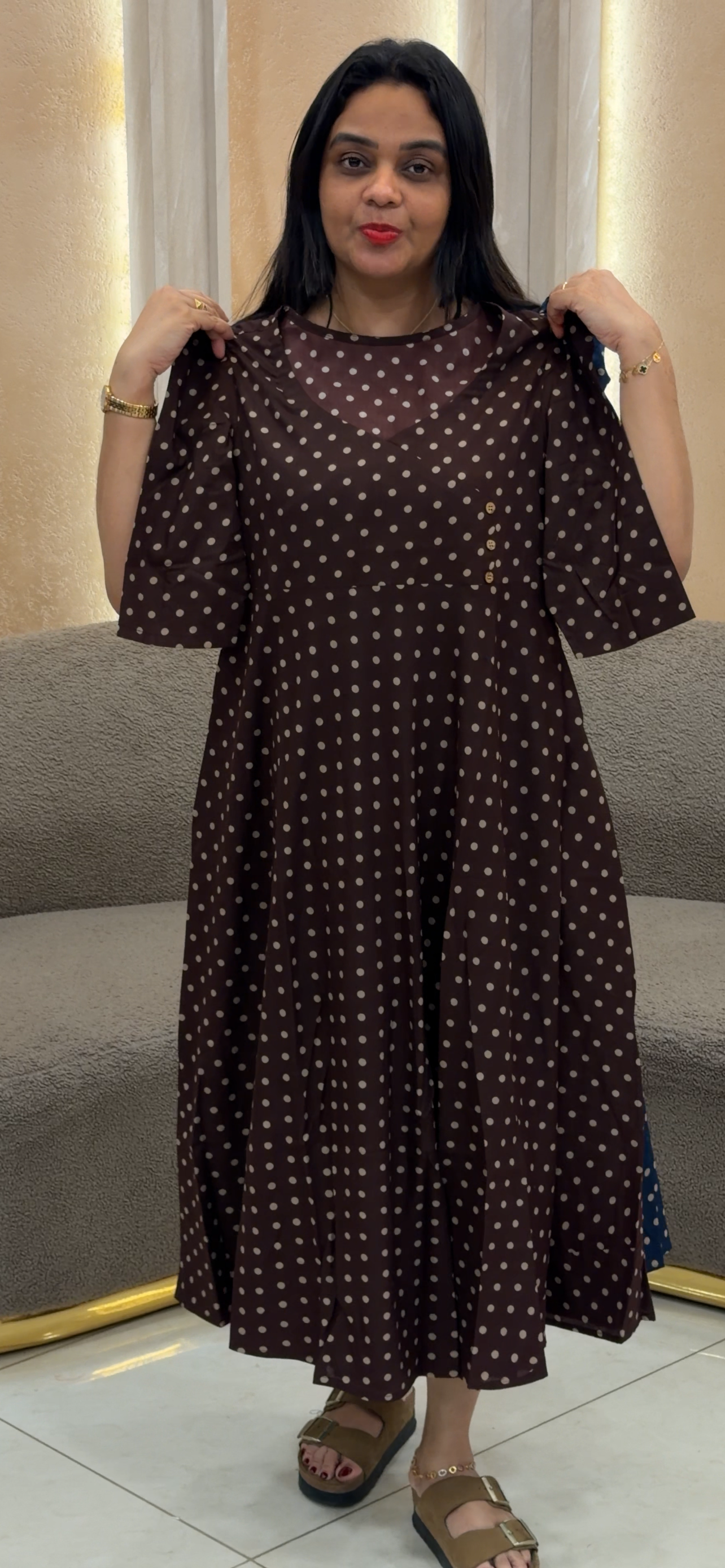 IHA'S IN-HOUSE COTTON  ALINE TOPS - IHA 33192