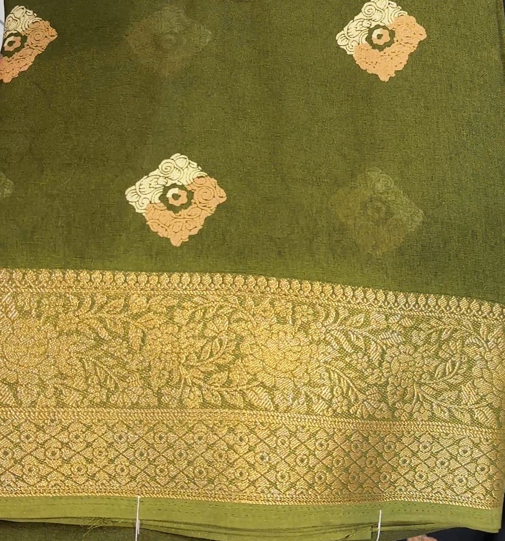 SEMI MODAL SAREES - IHA 17782