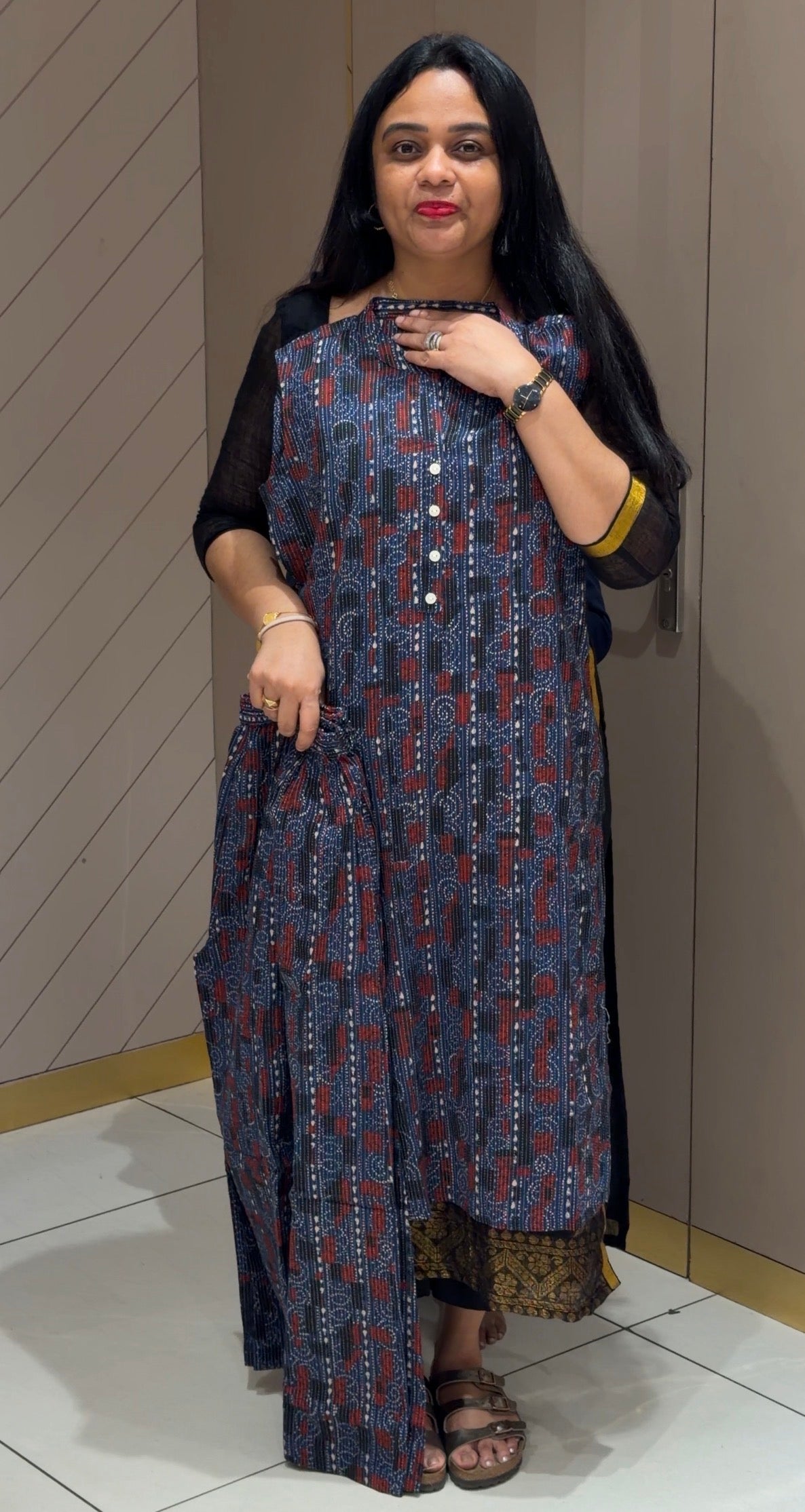 PRINTED COTTON CO-ORDS SETS - IHA 35708