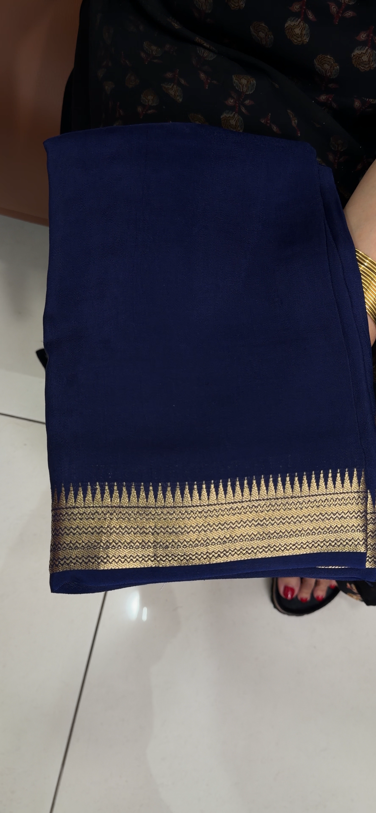 VISCOSE CRAPE SAREES - IHA 34145