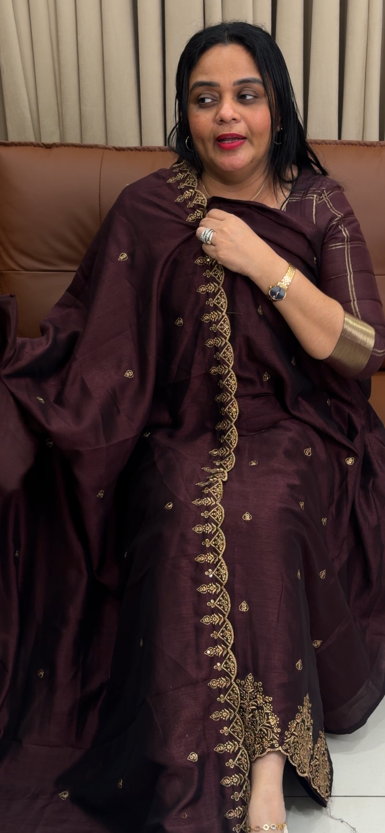FORWARD SEMI RAW SILK UNSTITCHED SALWAR SUITS - IHA 34678
