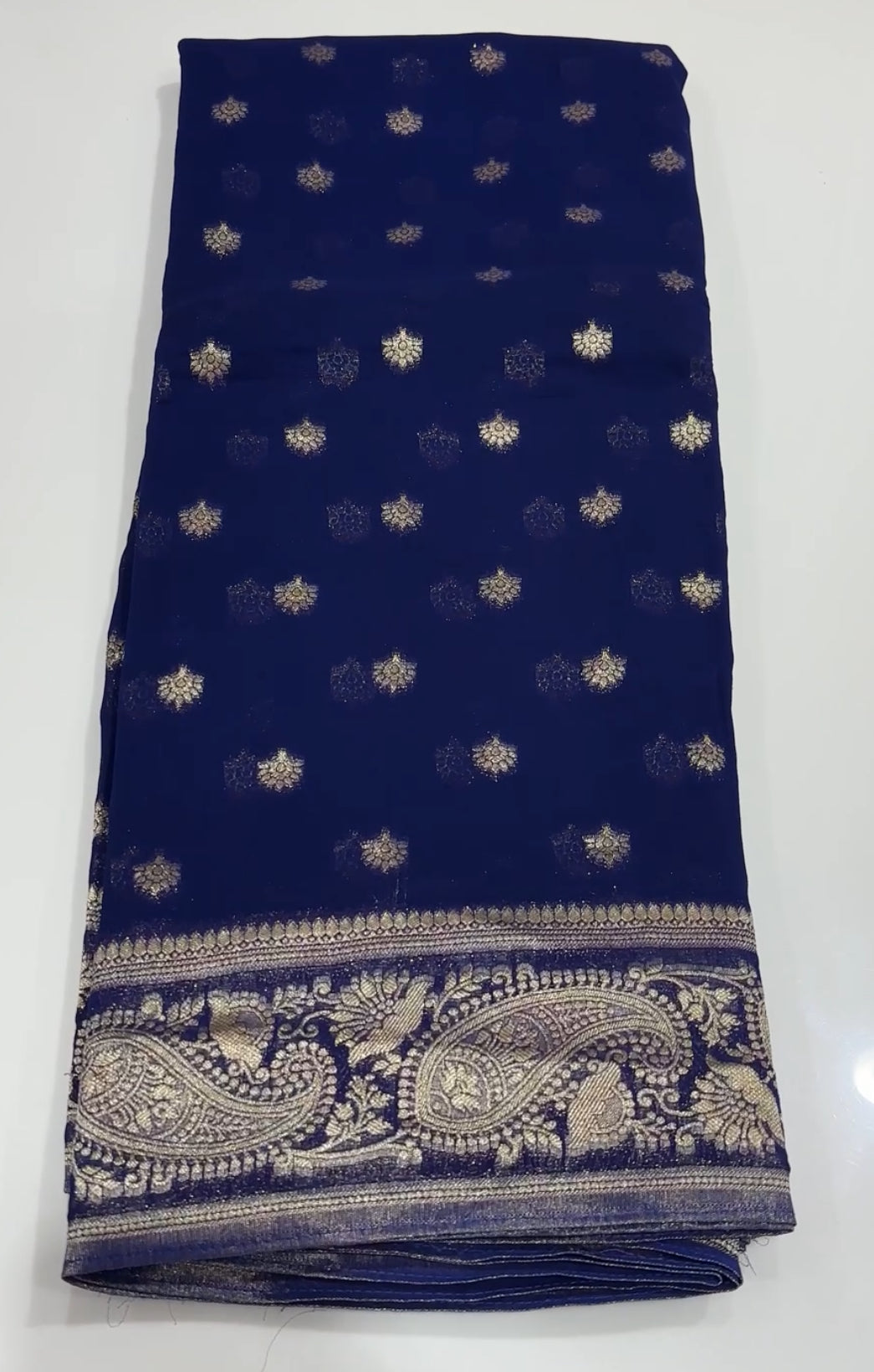 VISCOSE GEORGETTE SAREES - IHA 18839