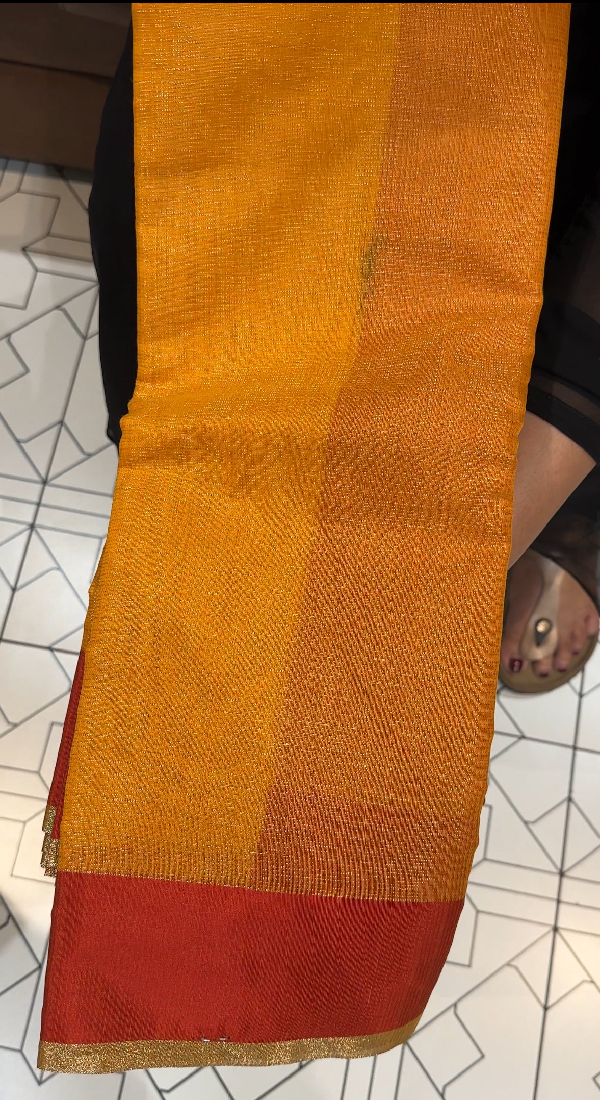 NET KOTA TISSUE SAREES - IHA 26249