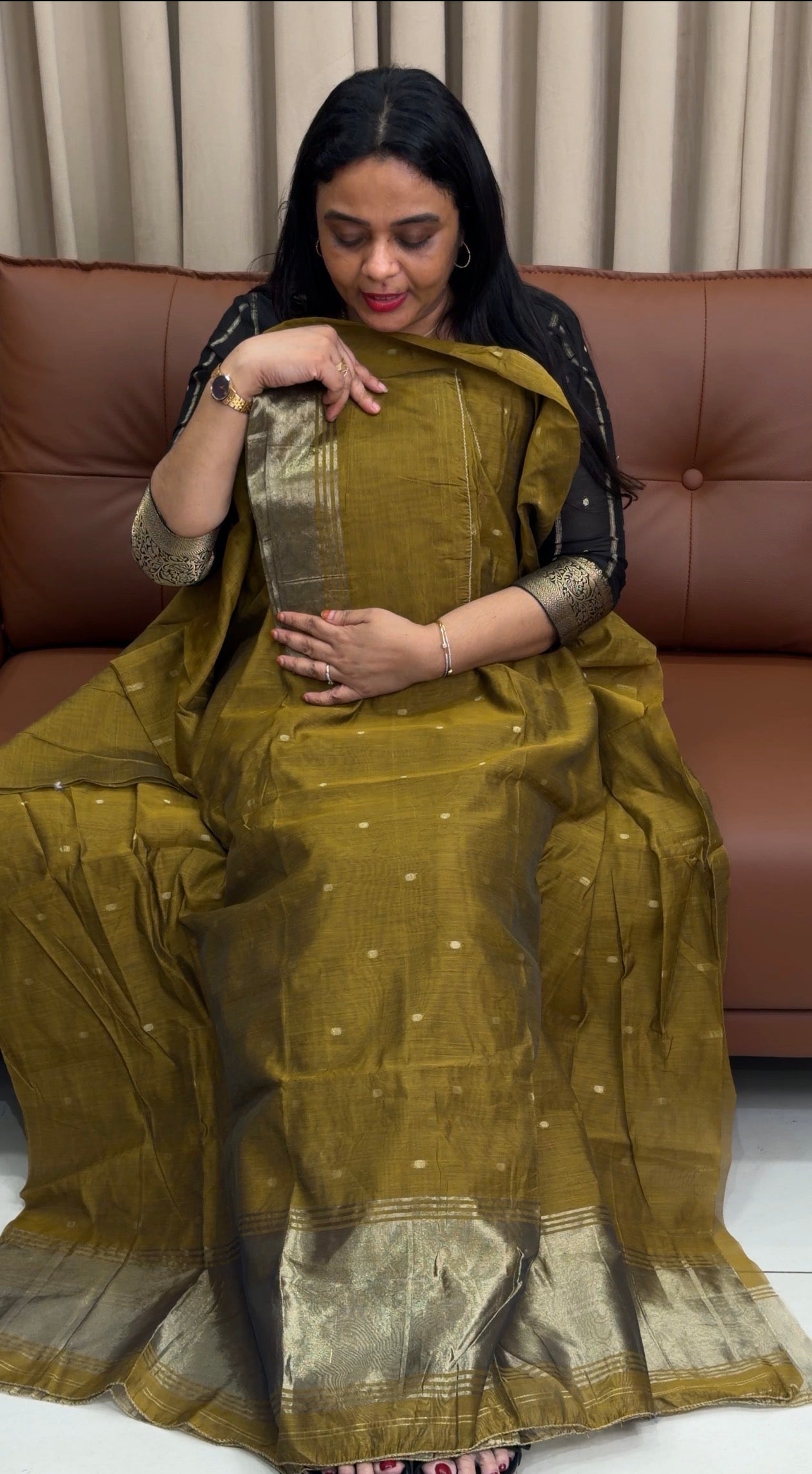 FORWARD JAMDANI UNSTITCHED SALWAR SUITS - IHA 33888