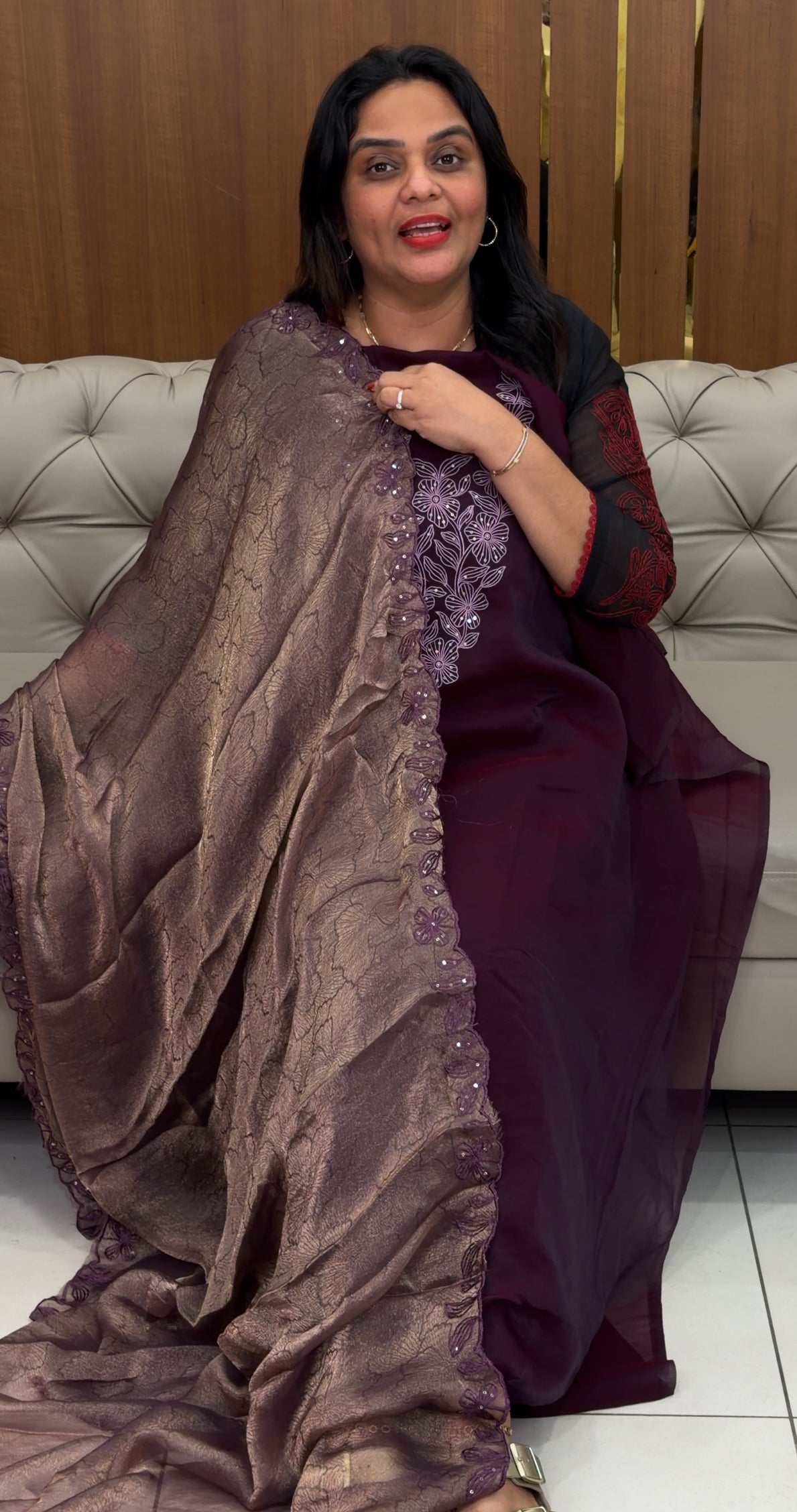 SEMI RAW SILK UNSTITCHED SALWAR SUITS - IHA 33517