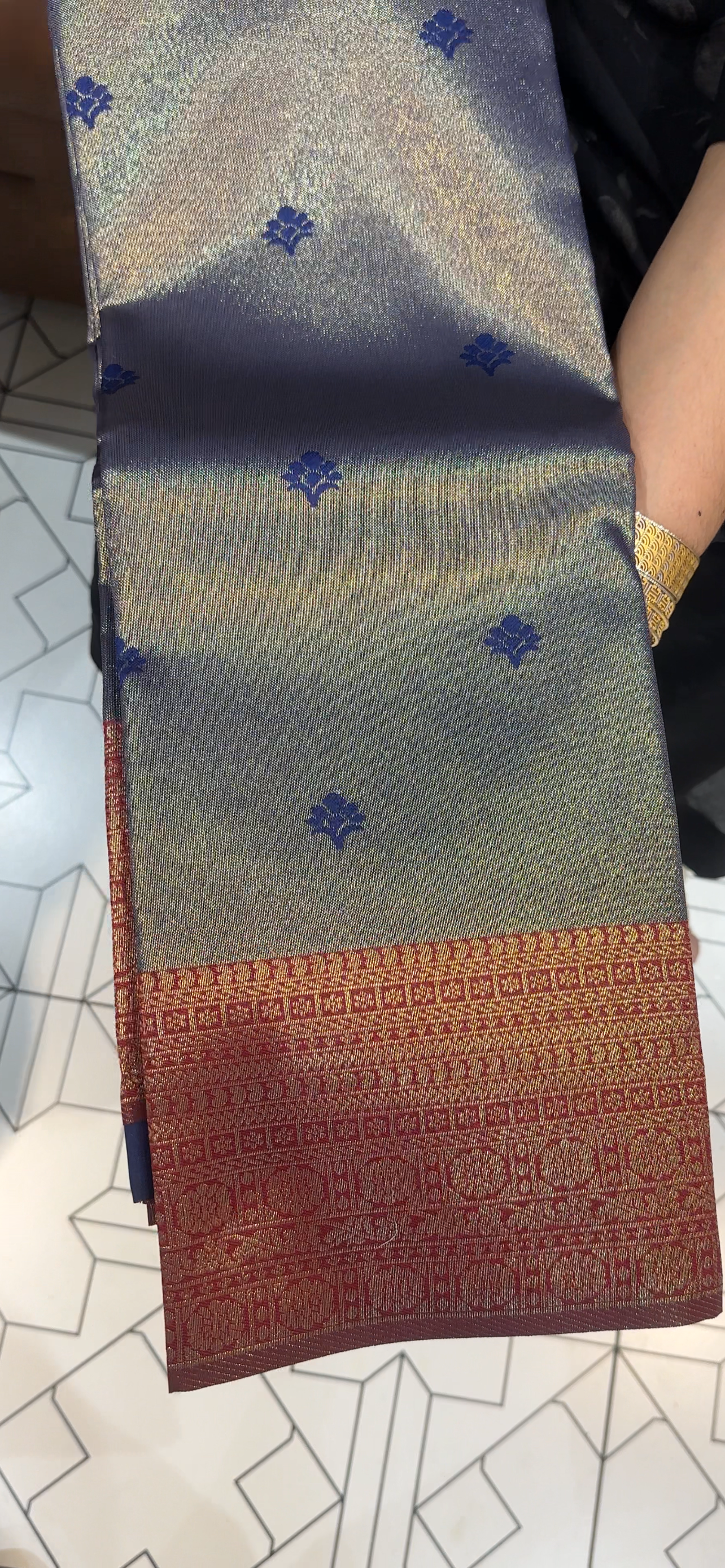 SEMI TISSUE SAREES - IHA 34995