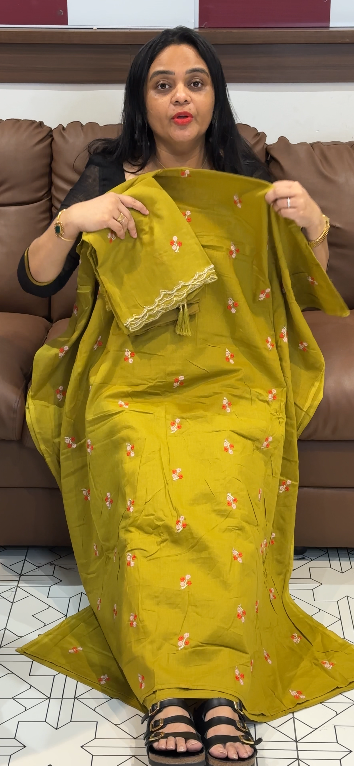 OFFER SALES UNSTITCHED SALWAR SUITS - IHA 35478