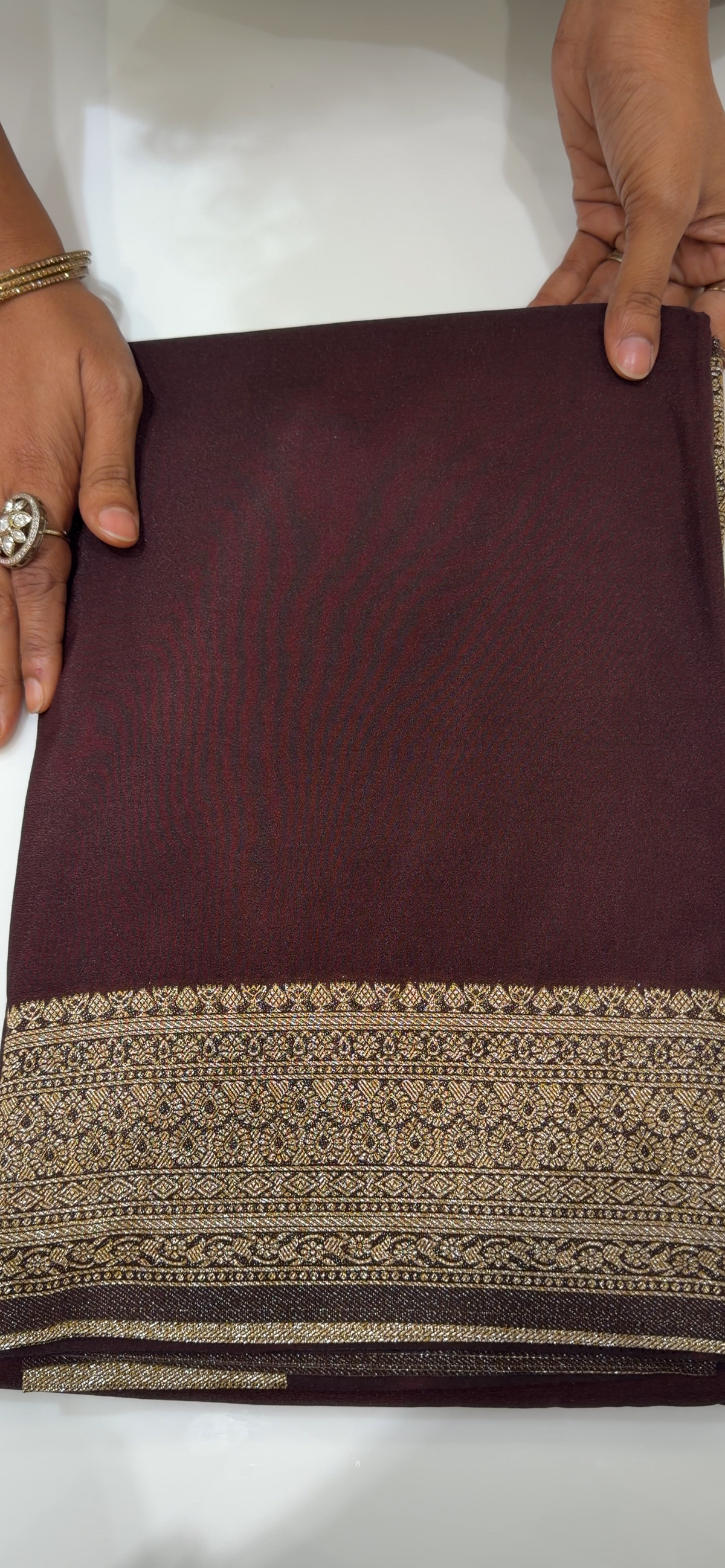 SEMI BANARASI SAREES - IHA 35142