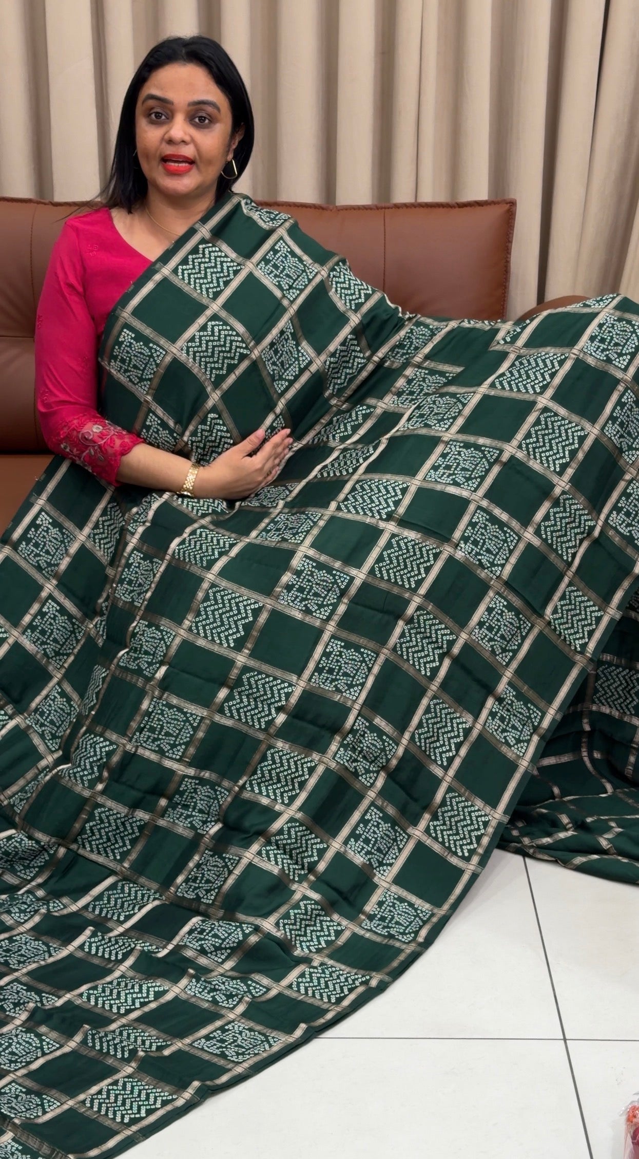 BANDHEJ BANARASI SAREES - IHA 33524