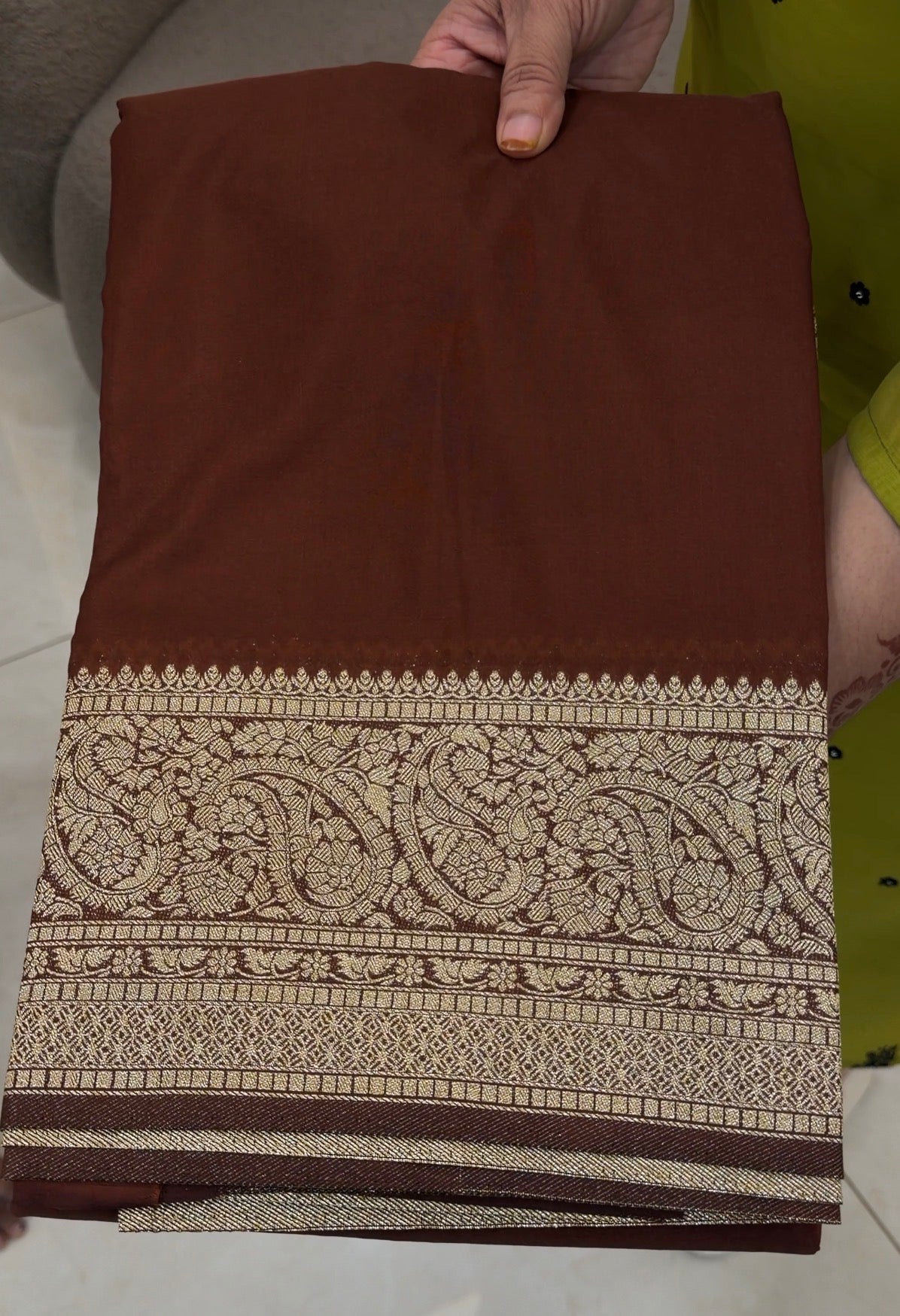 SEMI BANARASI SAREES - IHA 33127