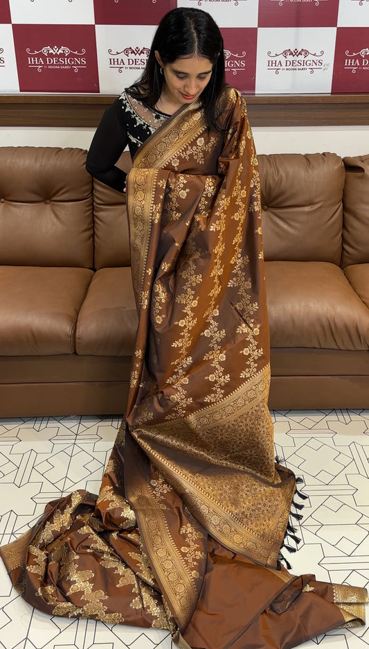 SEMI SILK SAREES - IHA 19800