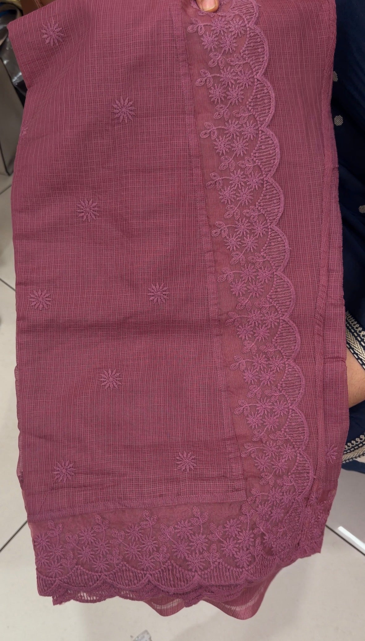 NET KOTA SAREES - IHA 34826