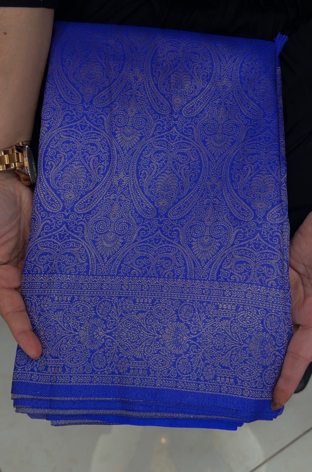 SEMI BANARSI SAREES - IHA 33154
