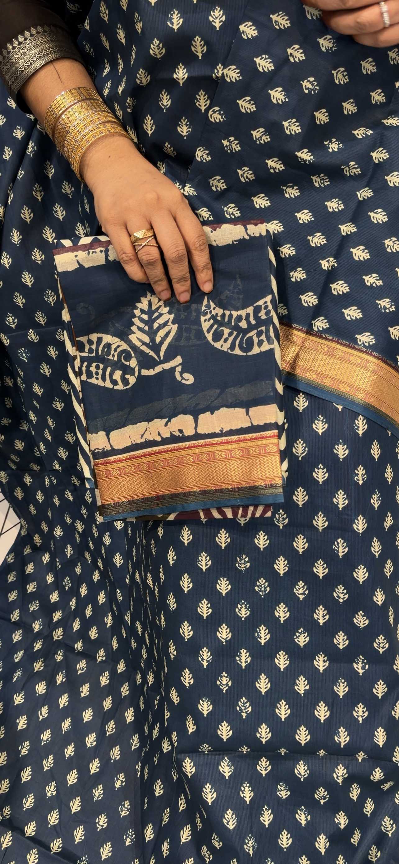 COTTON UNSTITCHED SALWAR SUITS - IHA 33314