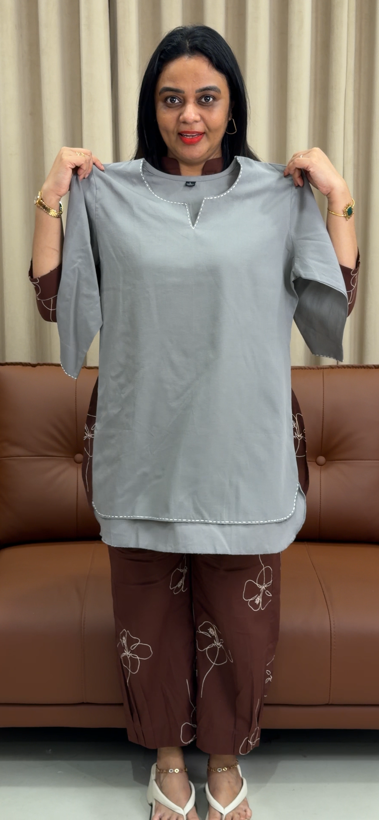 COTTON SHORT TOPS - IHA 33536