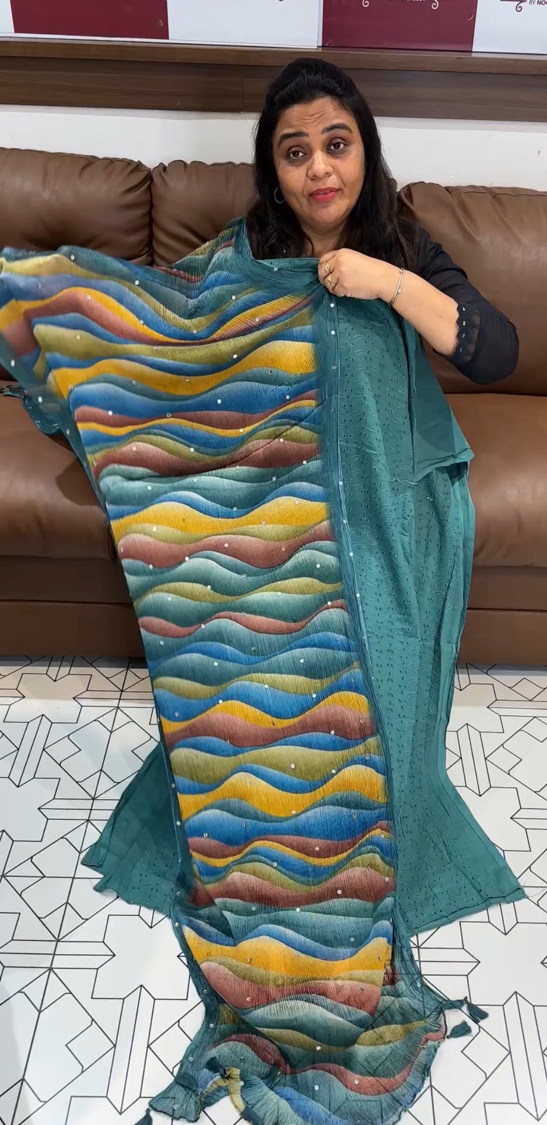 FORWARD COTTON HAKOBA UNSTITCHED SALWAR SUITS - IHA 27918