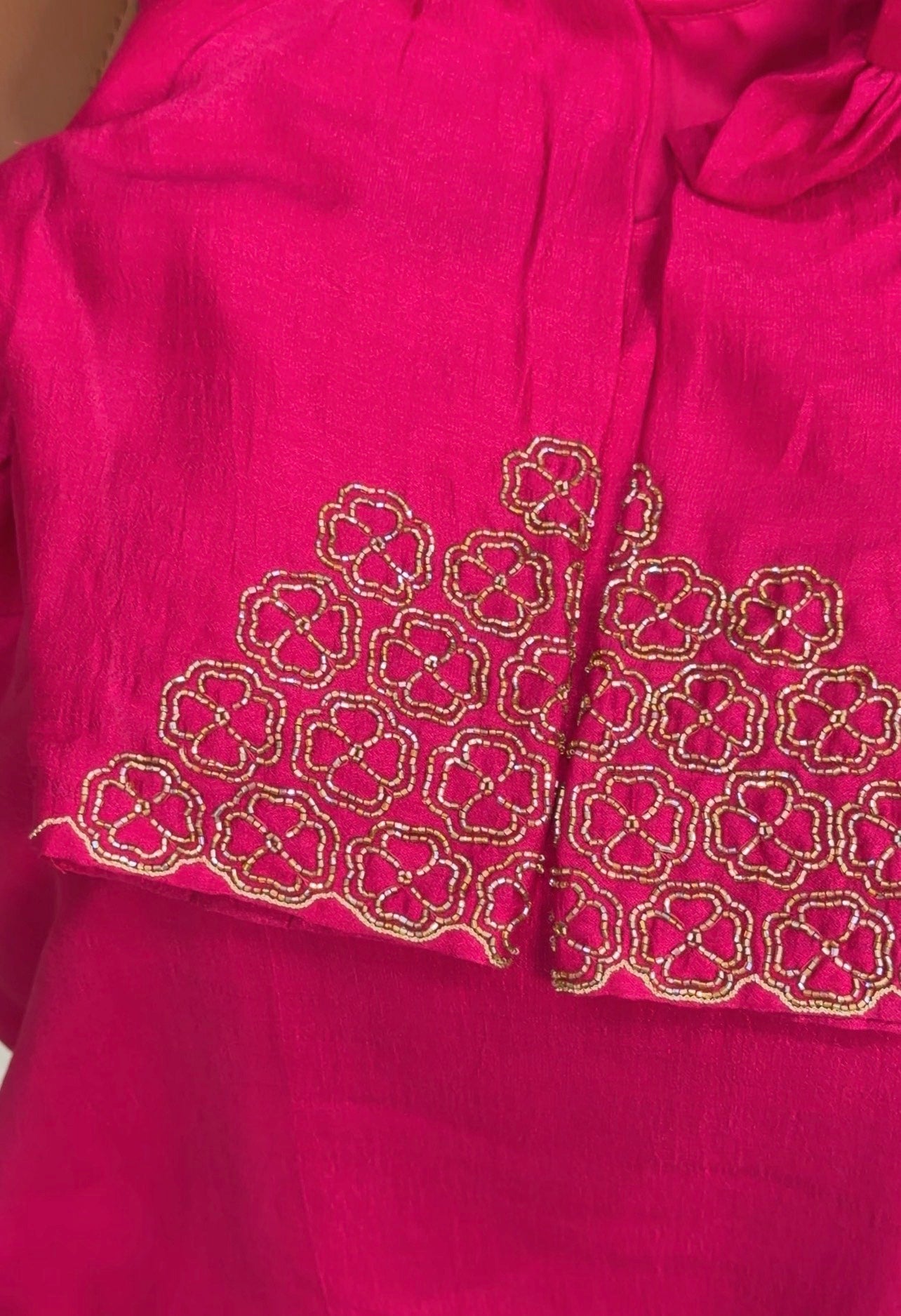 IHA'S -HOUSE HANDWORKED BLOUSE MATERIAL - IHA 34864