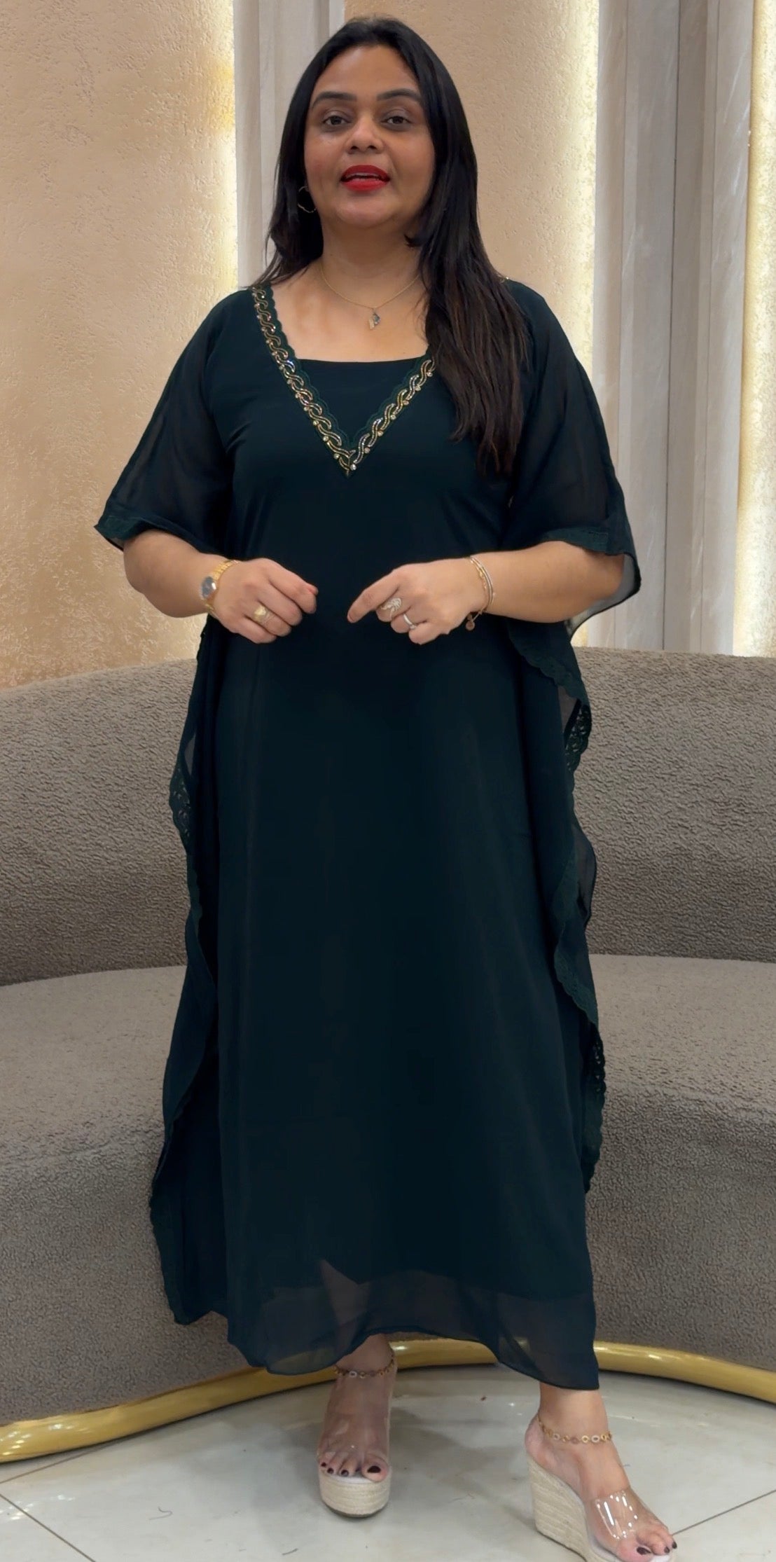 IHA'S IN-HOUSE KAFTAN TOPS - IHA 32836