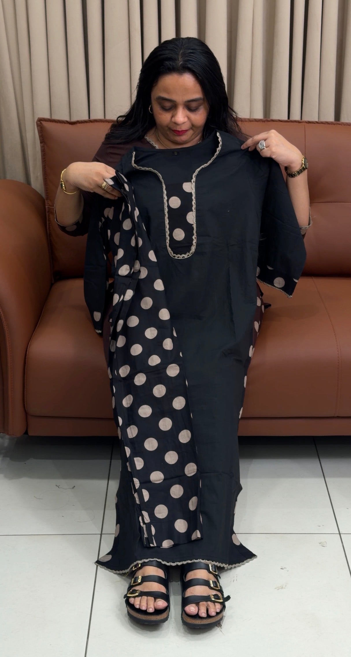 COTTON CO-ORDS SETS - IHA 34879