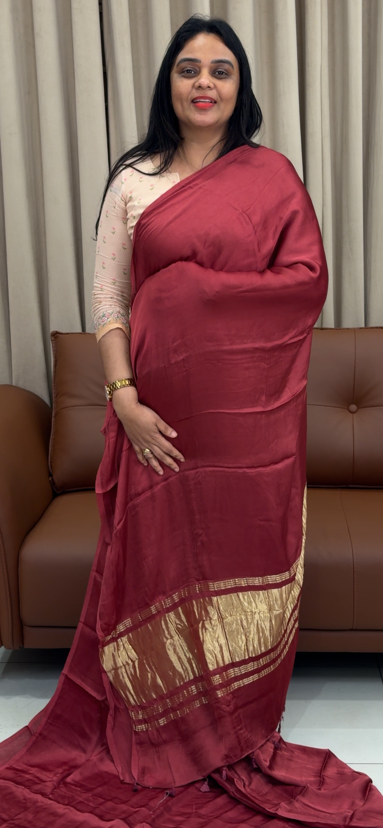 MODAL SILK SAREES - IHA 33420