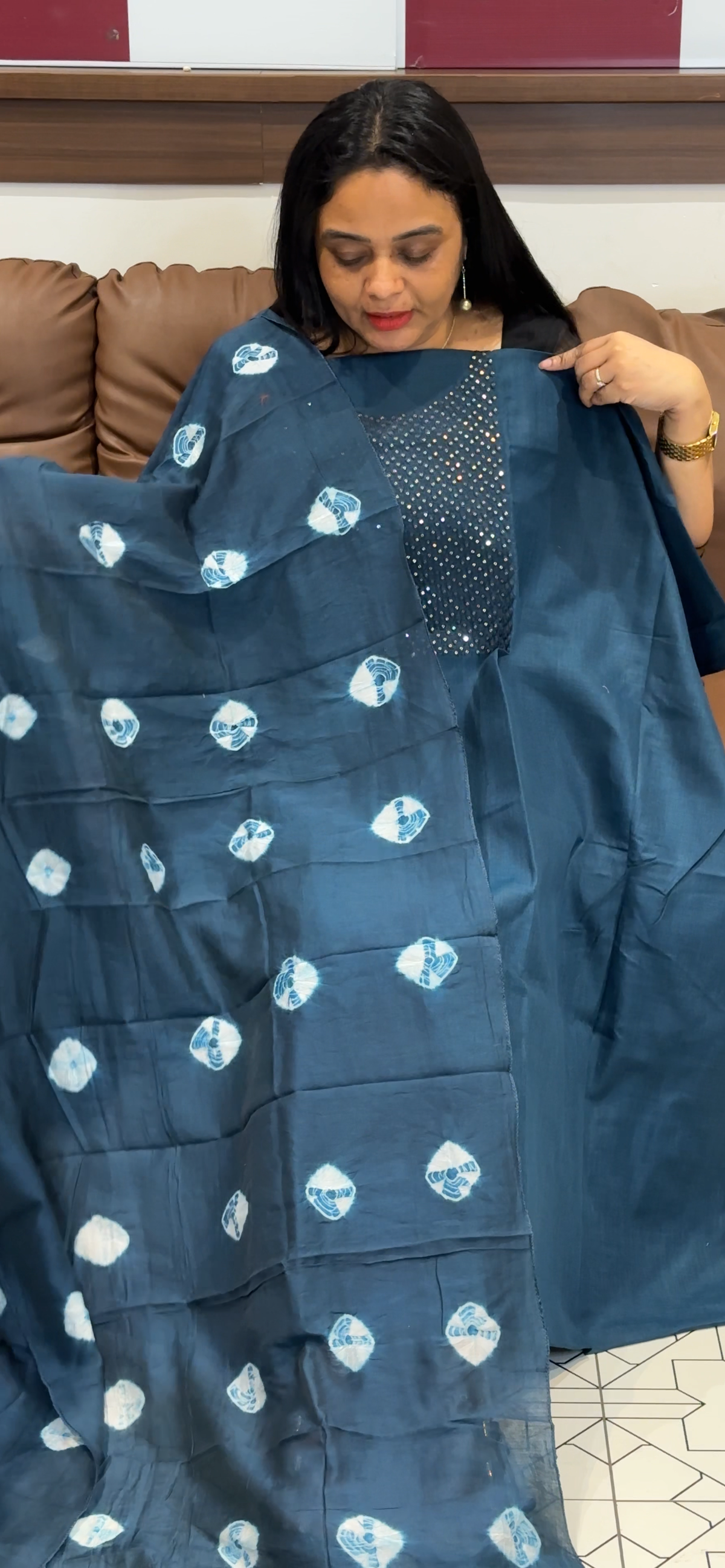 OFFER SALES UNSTITCHED SALWAR SUITS  - IHA 35654