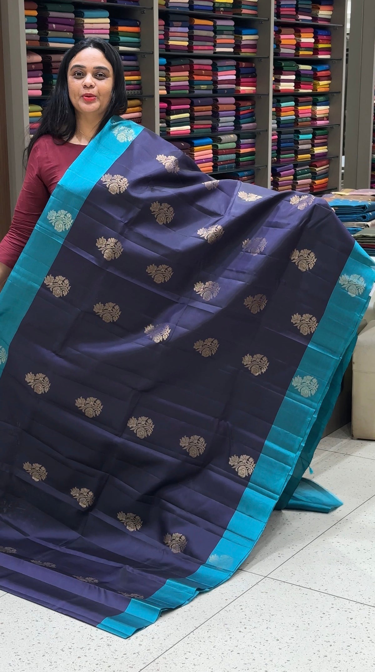 DESIGNER SOFT SILK SAREES - IHA 35526