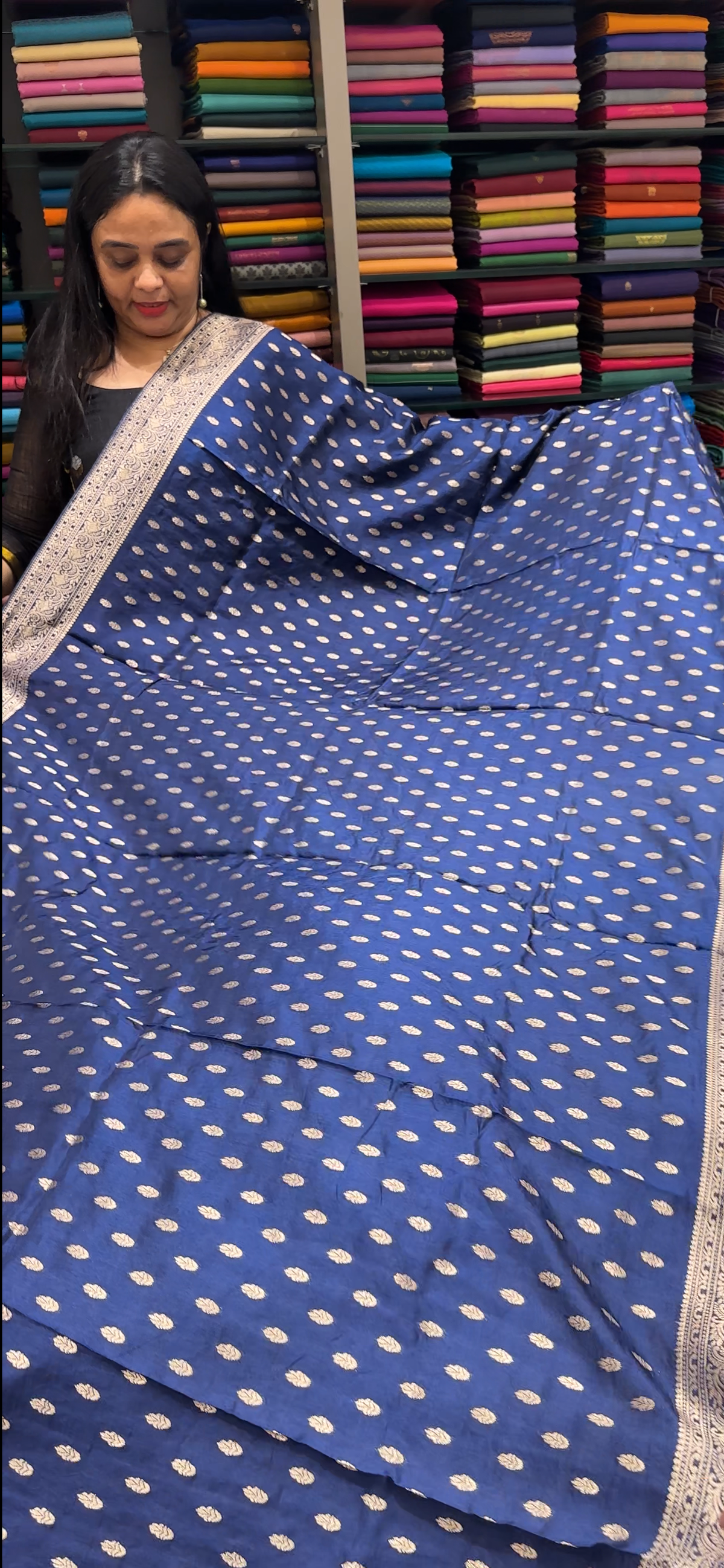 SILK BANARASI SAREES - IHA 35498