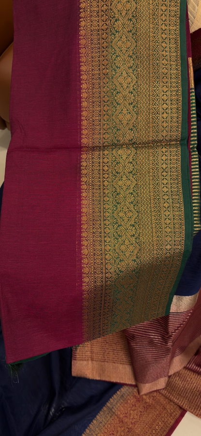 SEMI DUPION SAREES - IHA 33778