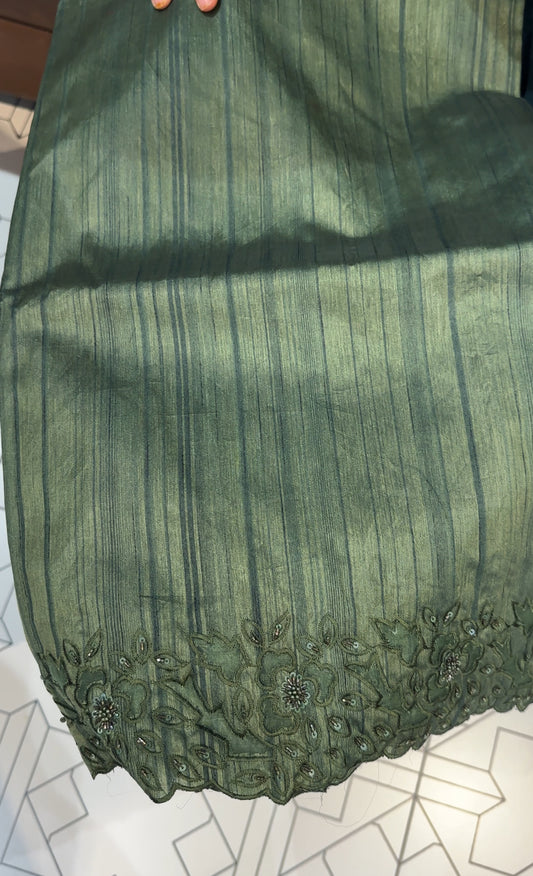 SEMI TUSSUR SAREES - IHA 26221