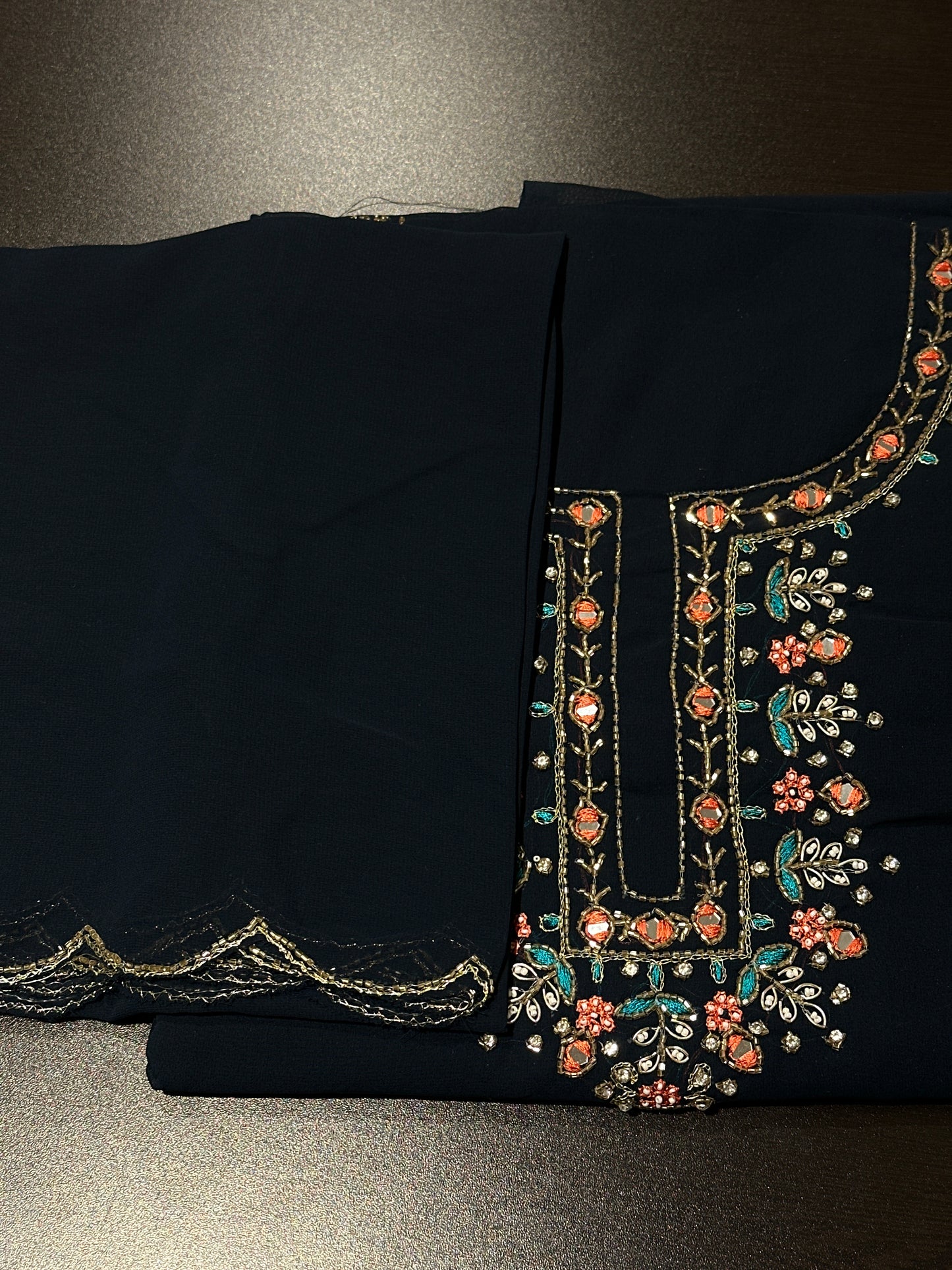 OFFER SALES UNSTITCHED SALWAR SUITS -  IHA 34177
