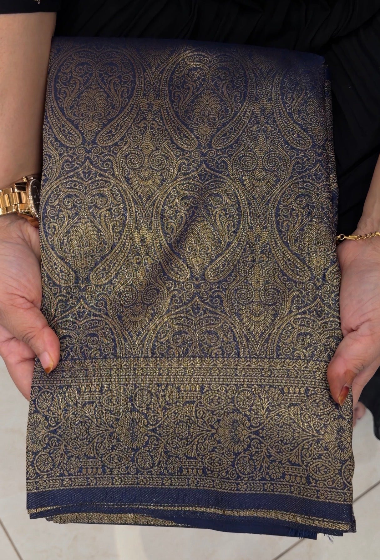 SEMI BANARSI SAREES - IHA 33154