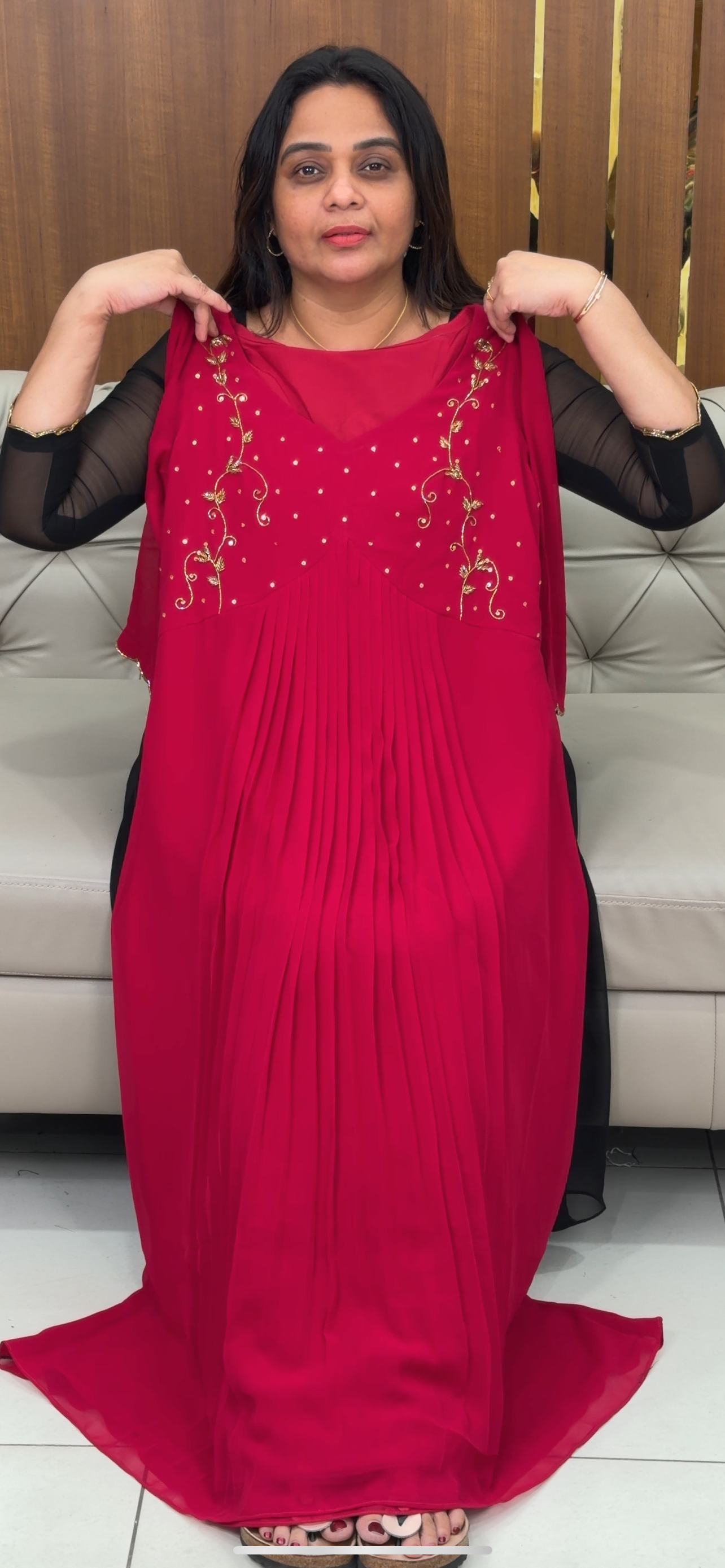 IHA'S IN-HOUSE ALIYA CUT TOPS - IHA 29045