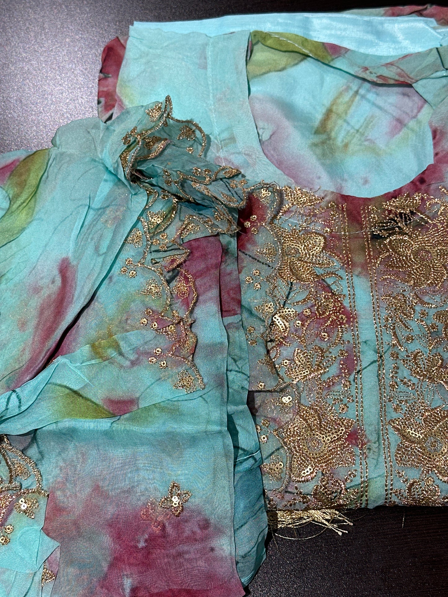 OFFER SALES UNSTITCHED SALWAR SUITS -  IHA 34154