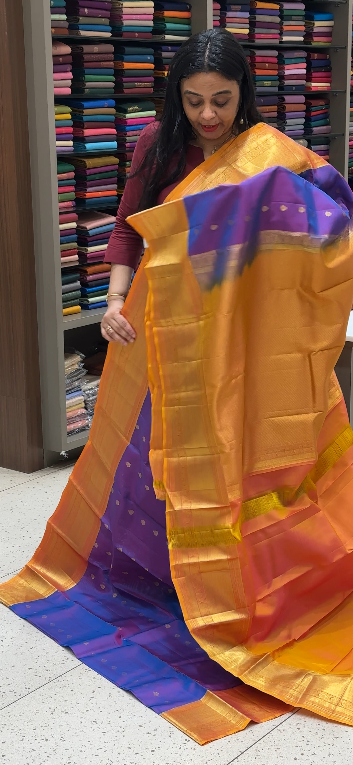 DESIGNER KANCHIPURAM SAREES - IHA 35549