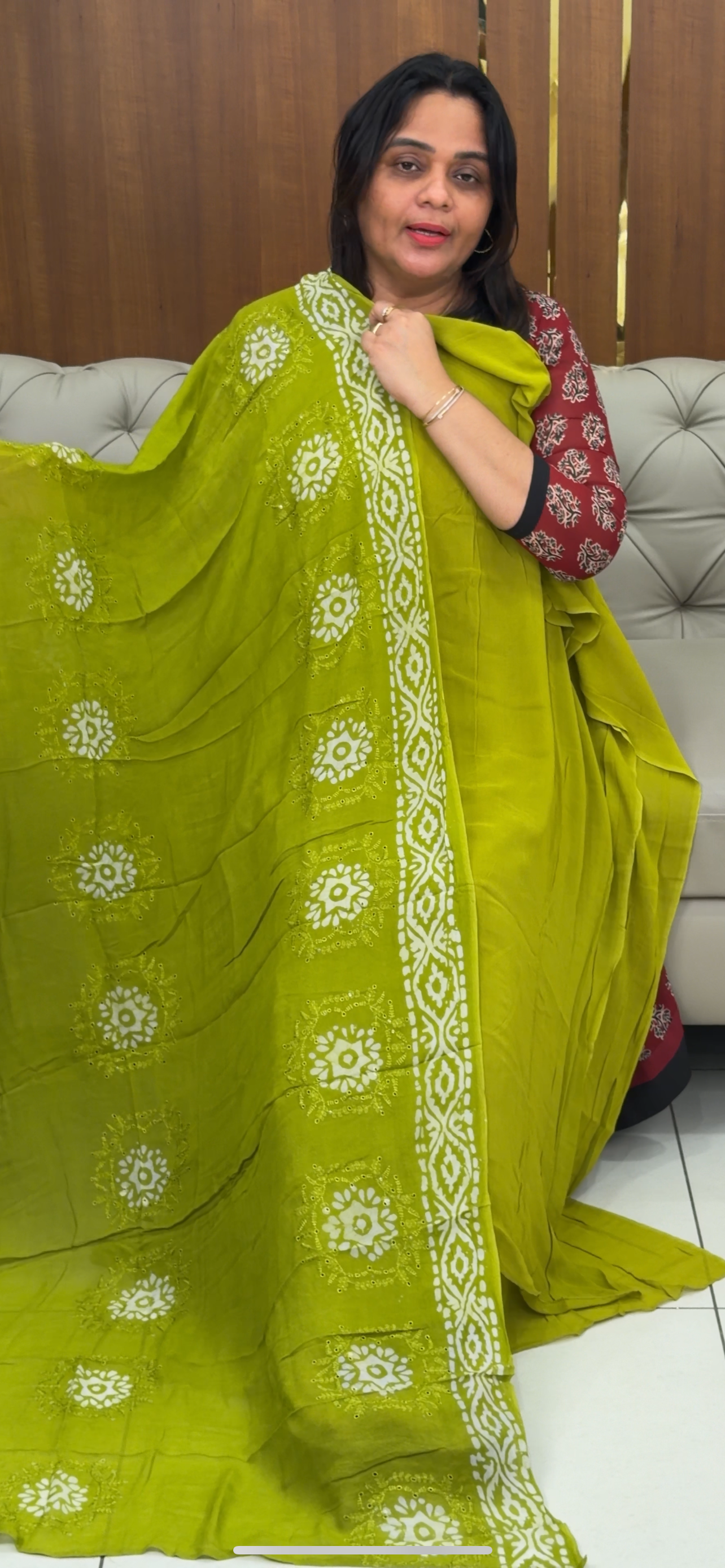 VISCOSE GEORGETTE UNSTITCHED SALWAR SUITS - IHA 29013