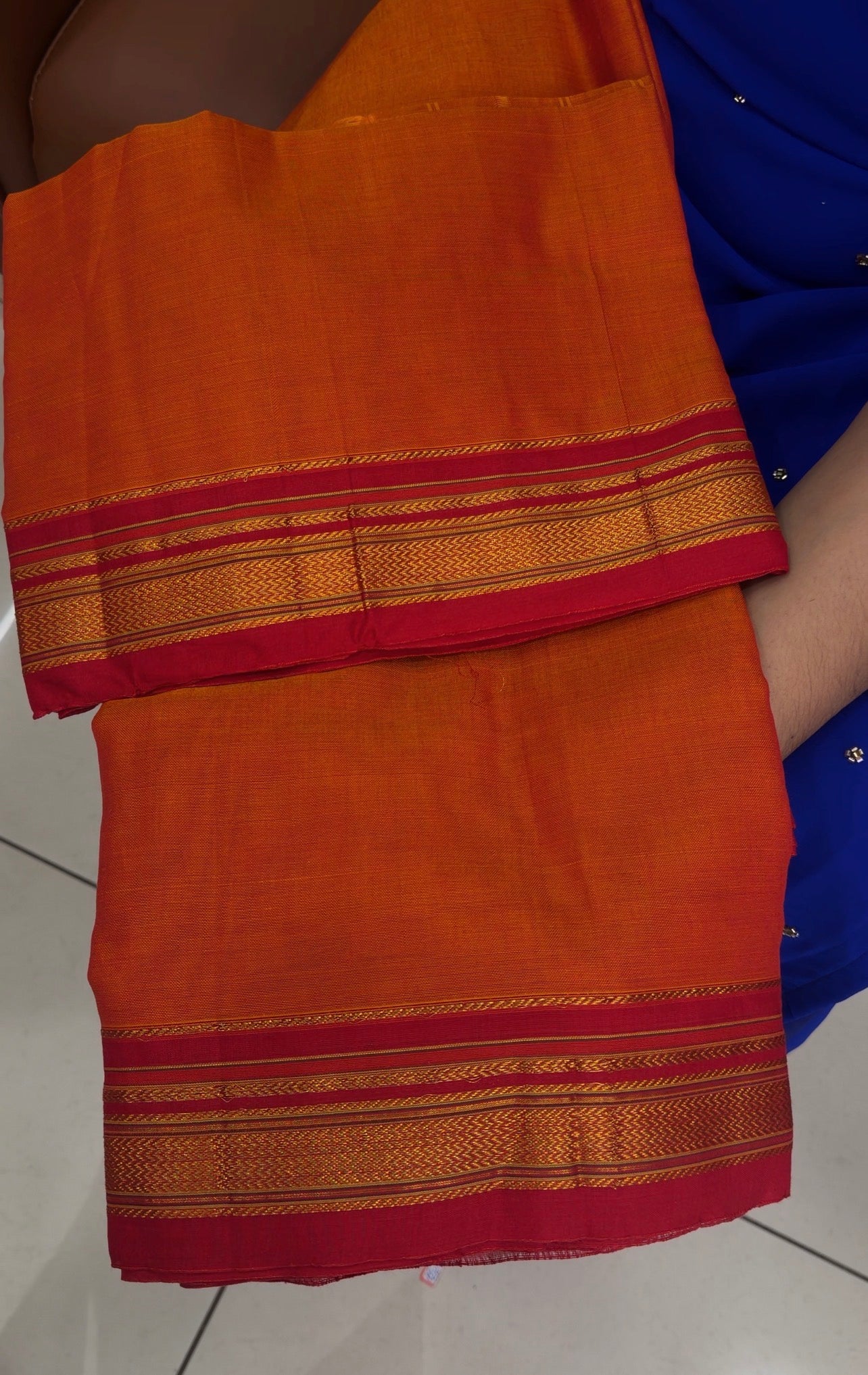 HANDLOOM COTTON UNSTITCHED SALWAR SUITS - IHA 33768