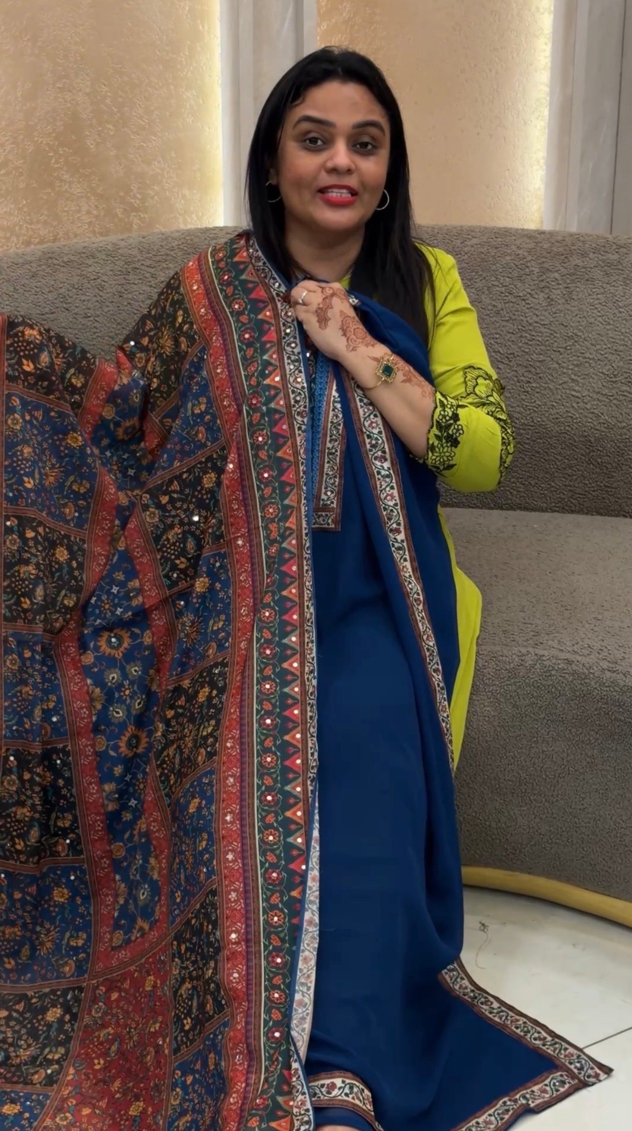FORWARD UNSTITCHED SALWAR SUITS - IHA 33017