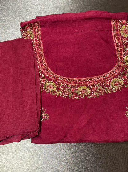 OFFER SALES UNSTITCHED SALWAR SUITS -  IHA 34199