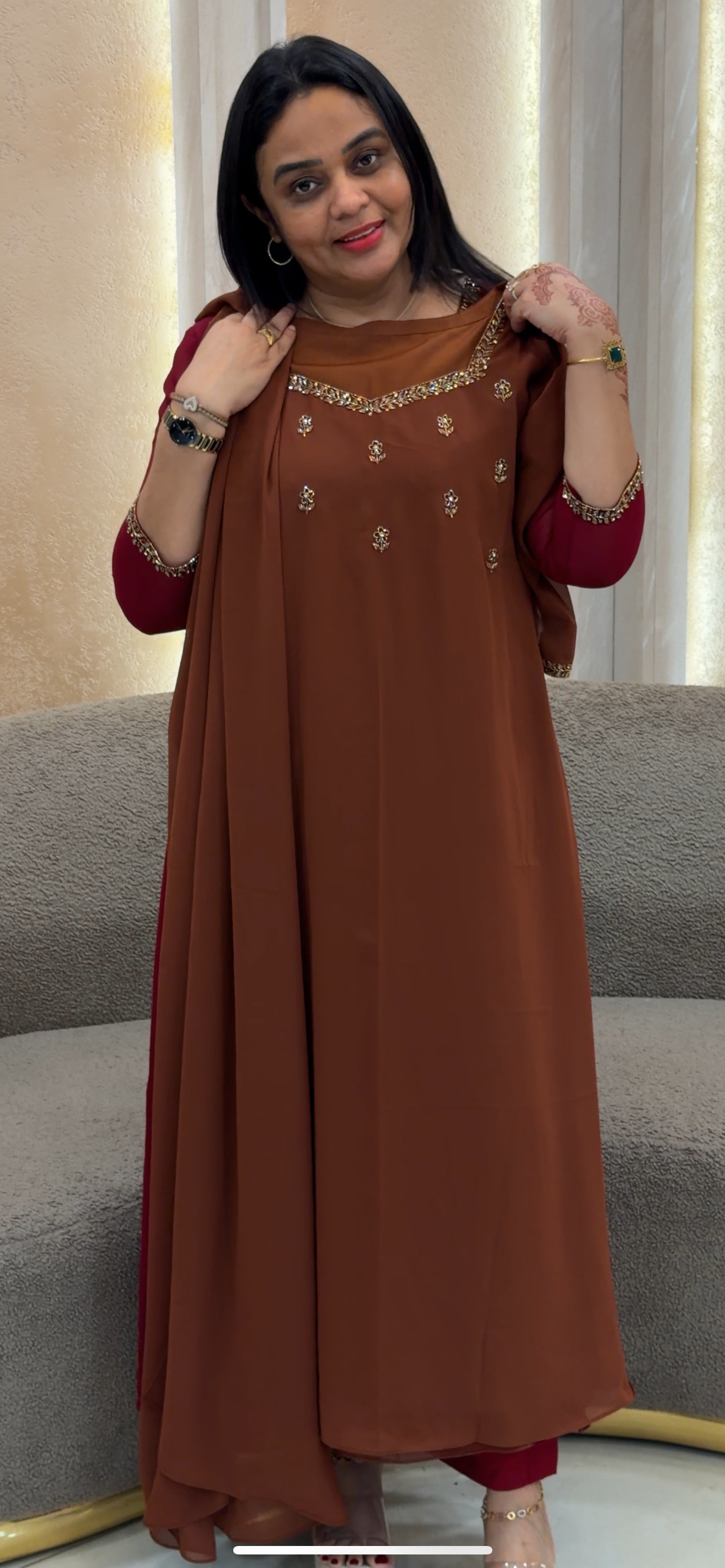 IHA'S IN-HOUSE UNSTITCHED SALWAR SUITS  -  IHA 32977