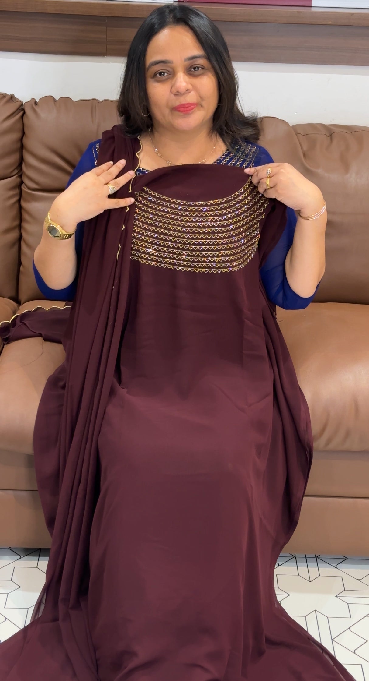 IHA'S IN-HOUSE UNSTITCHED SALWAR SUITS - IHA 28056